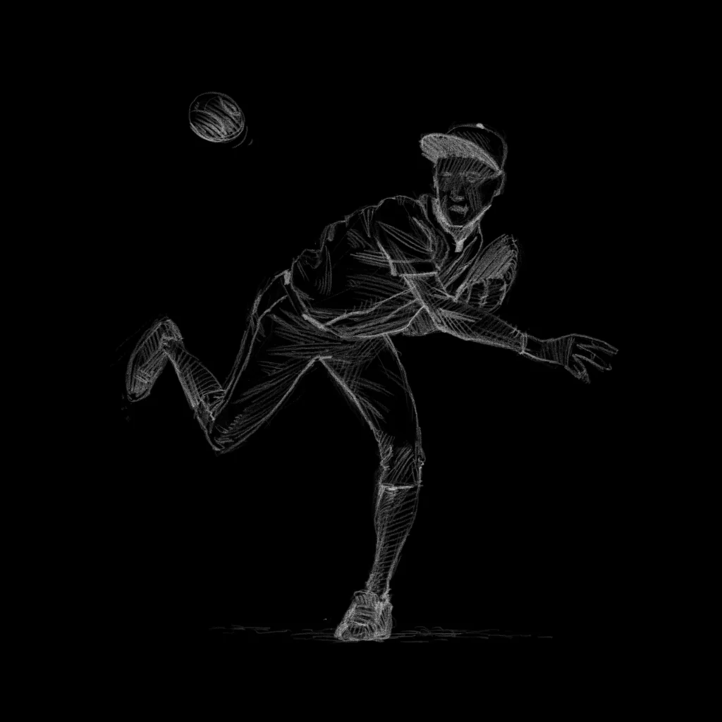 Batter's Up (Black) Wallpaper - Image 6
