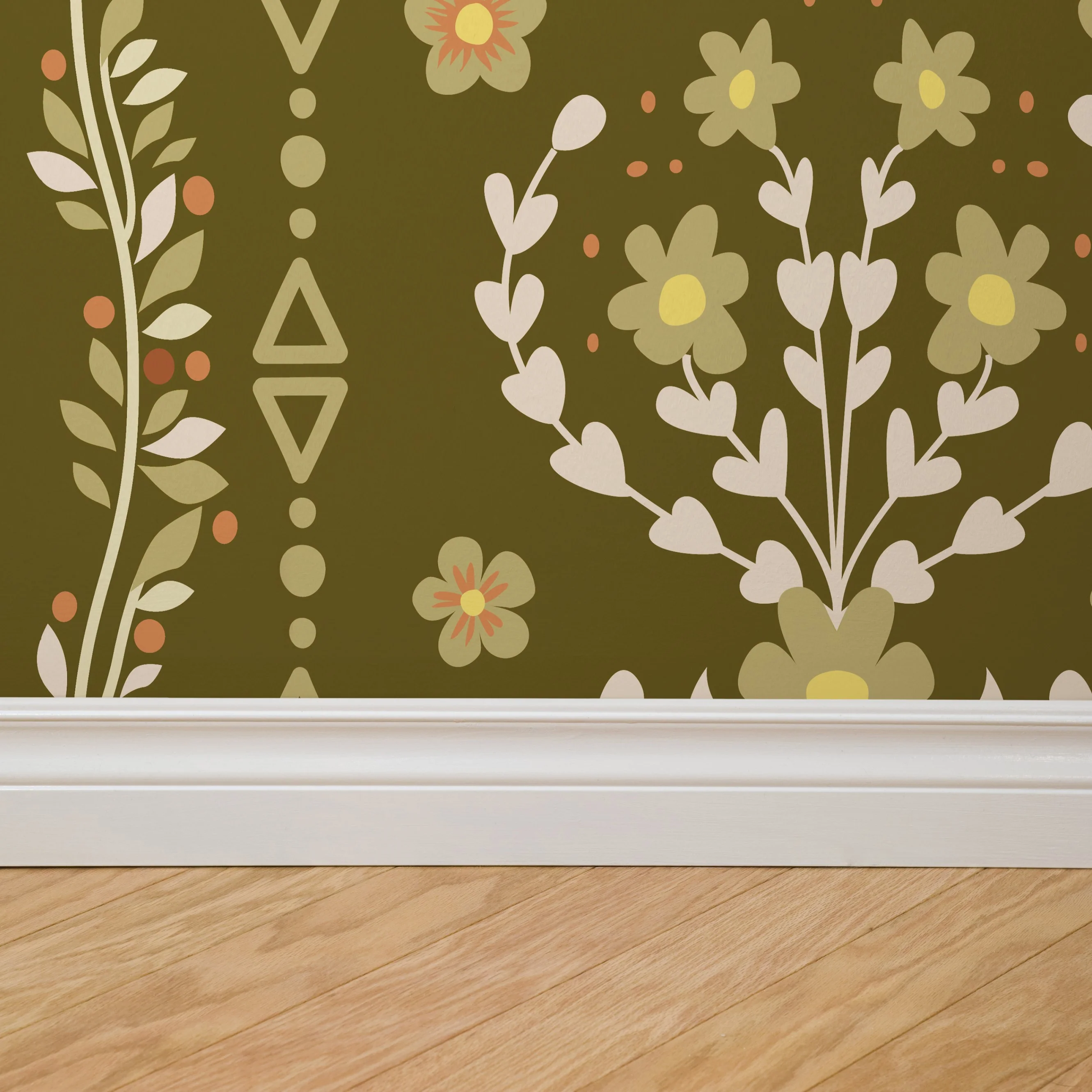 Beacon Meadow (Green) Wallpaper - 8 FT H X 17.4 FT W LUXE P&S - Image 4