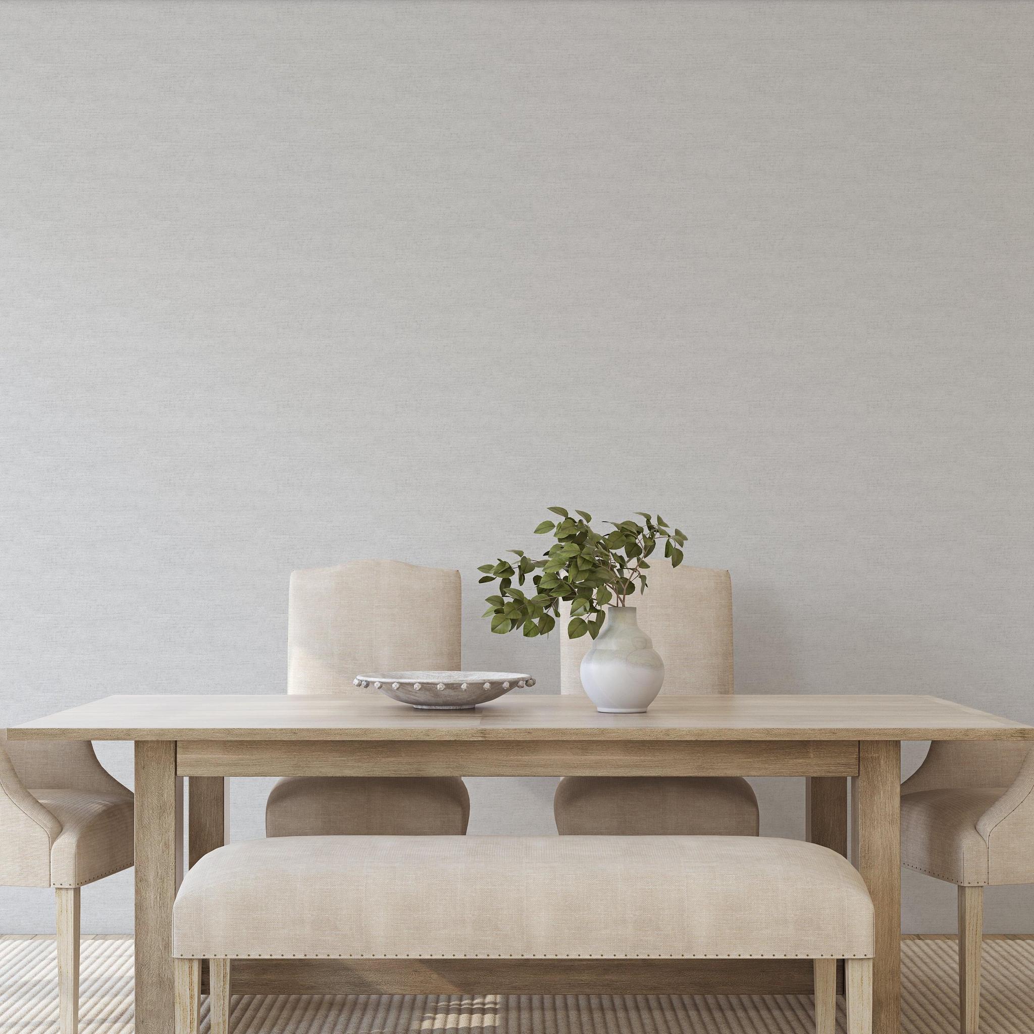 Carefree (Grey) Wallpaper - 10 FT H X 11 FT W LUXE P&S - Image 3
