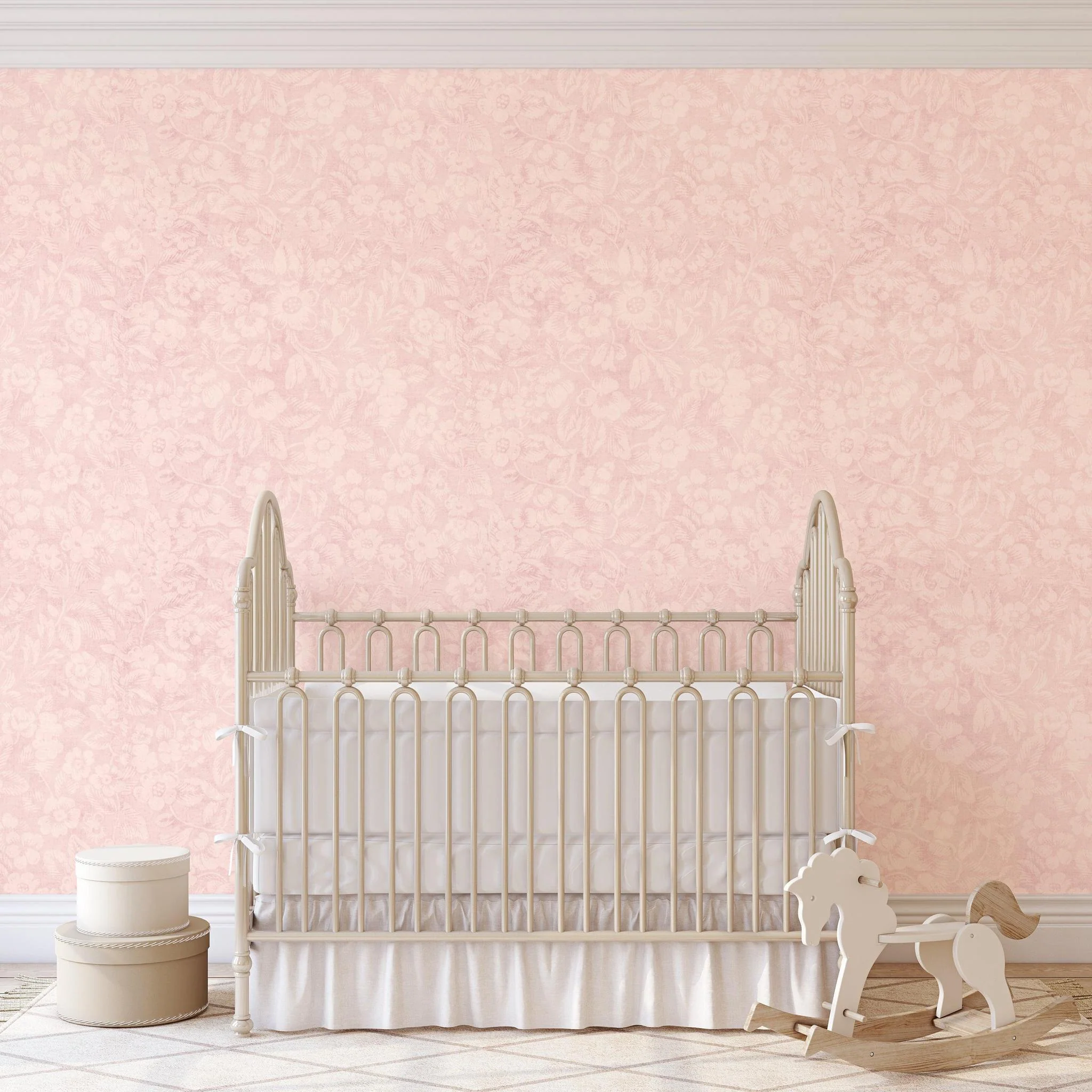 Charlotte's Chantilly Wallpaper - Image 4