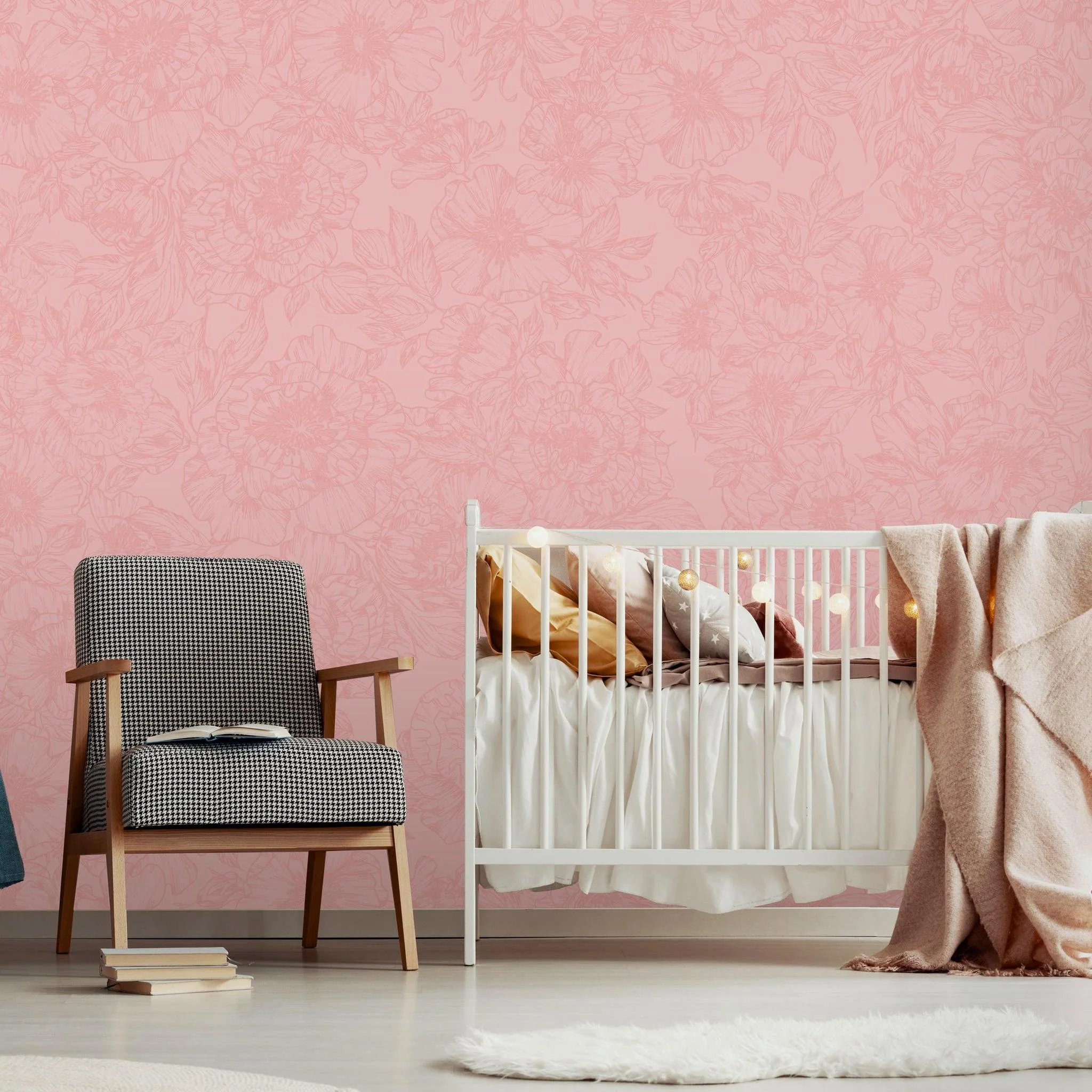 The Dutchess (Pink) Wallpaper - Image 5