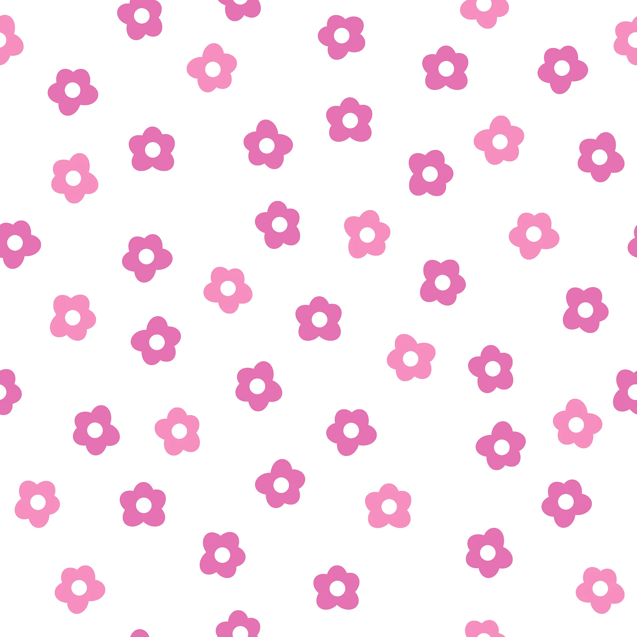 Daisy Dot (Pink) Wallpaper - Image 2