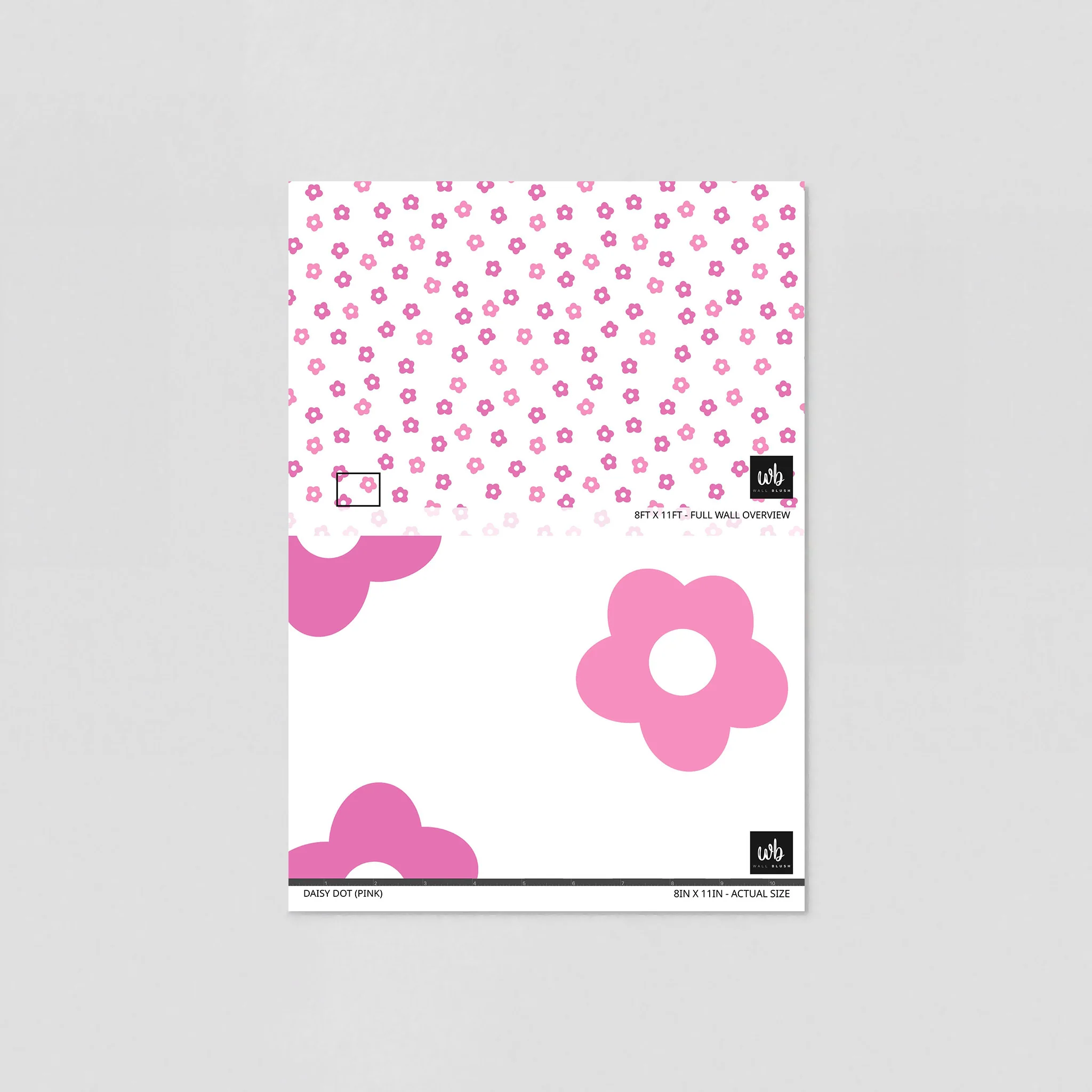Daisy Dot (Pink) Wallpaper - Image 6