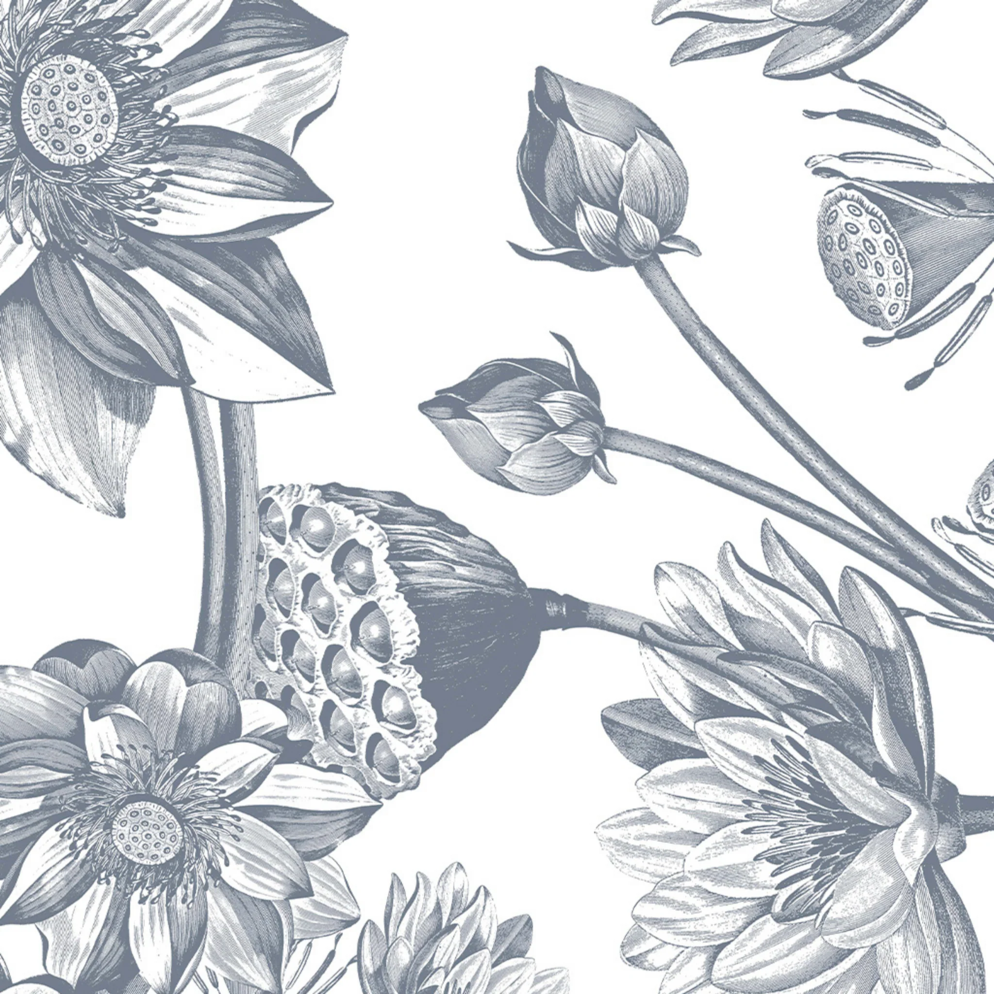 Denim Fields Wallpaper - Image 6