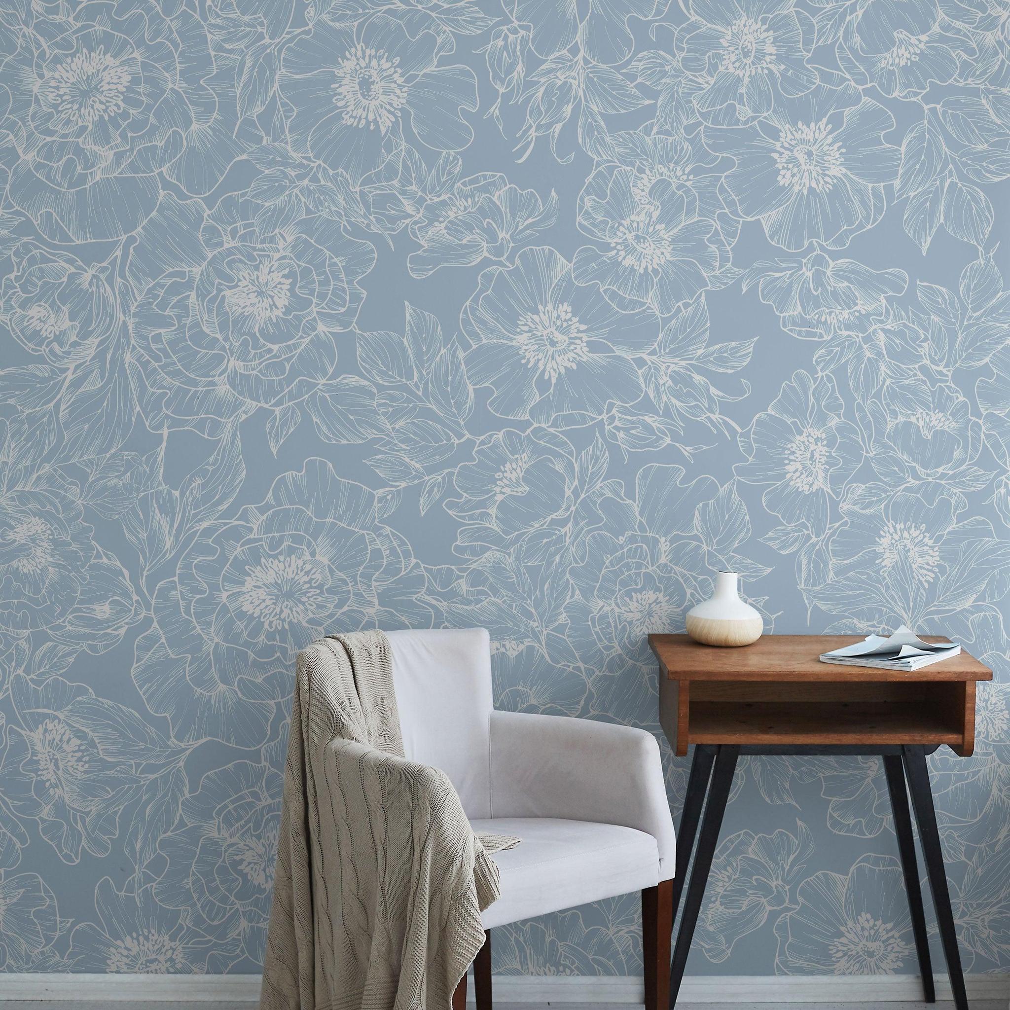 The Dutchess (Baby Blue) Wallpaper - Image 3