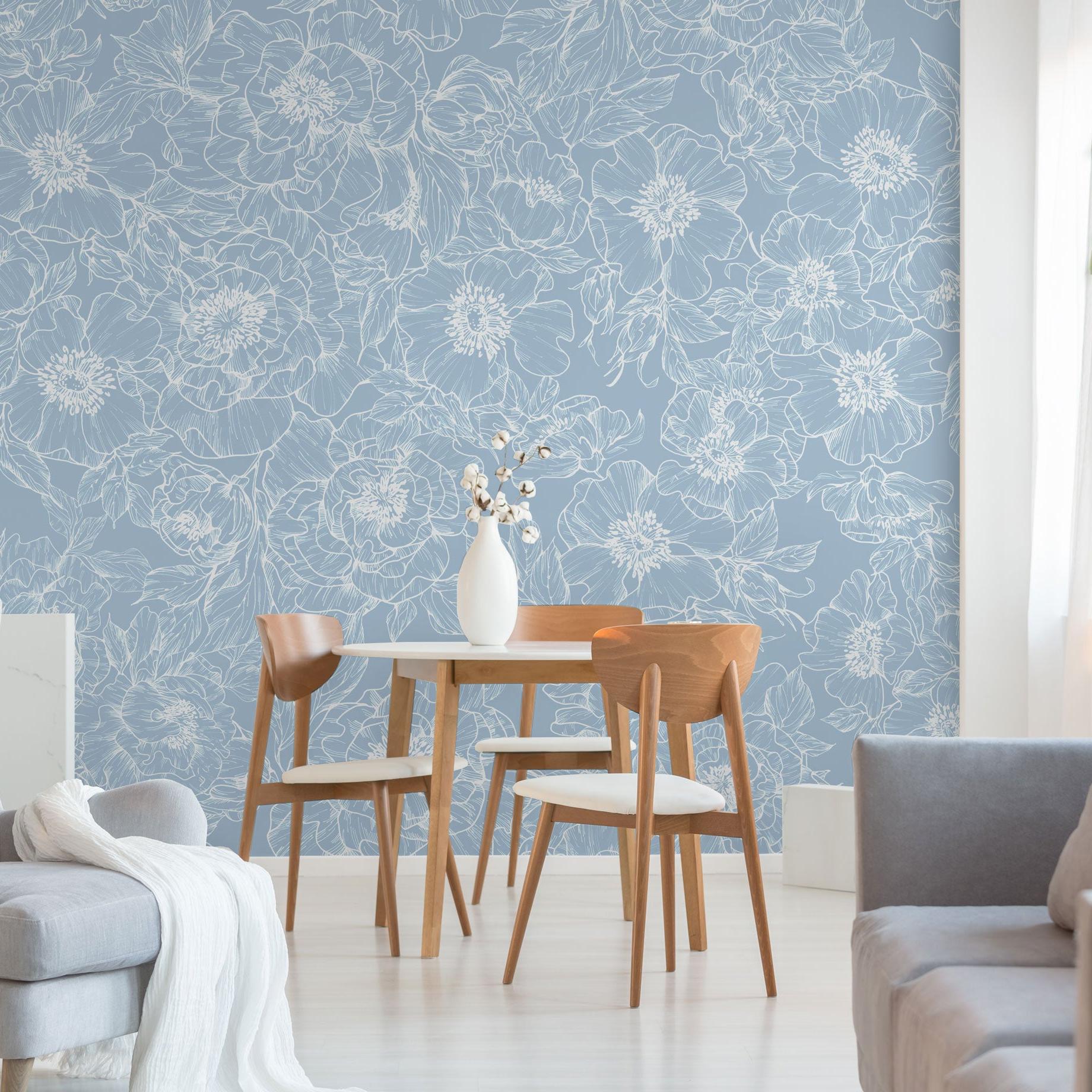 The Dutchess (Baby Blue) Wallpaper - Image 4