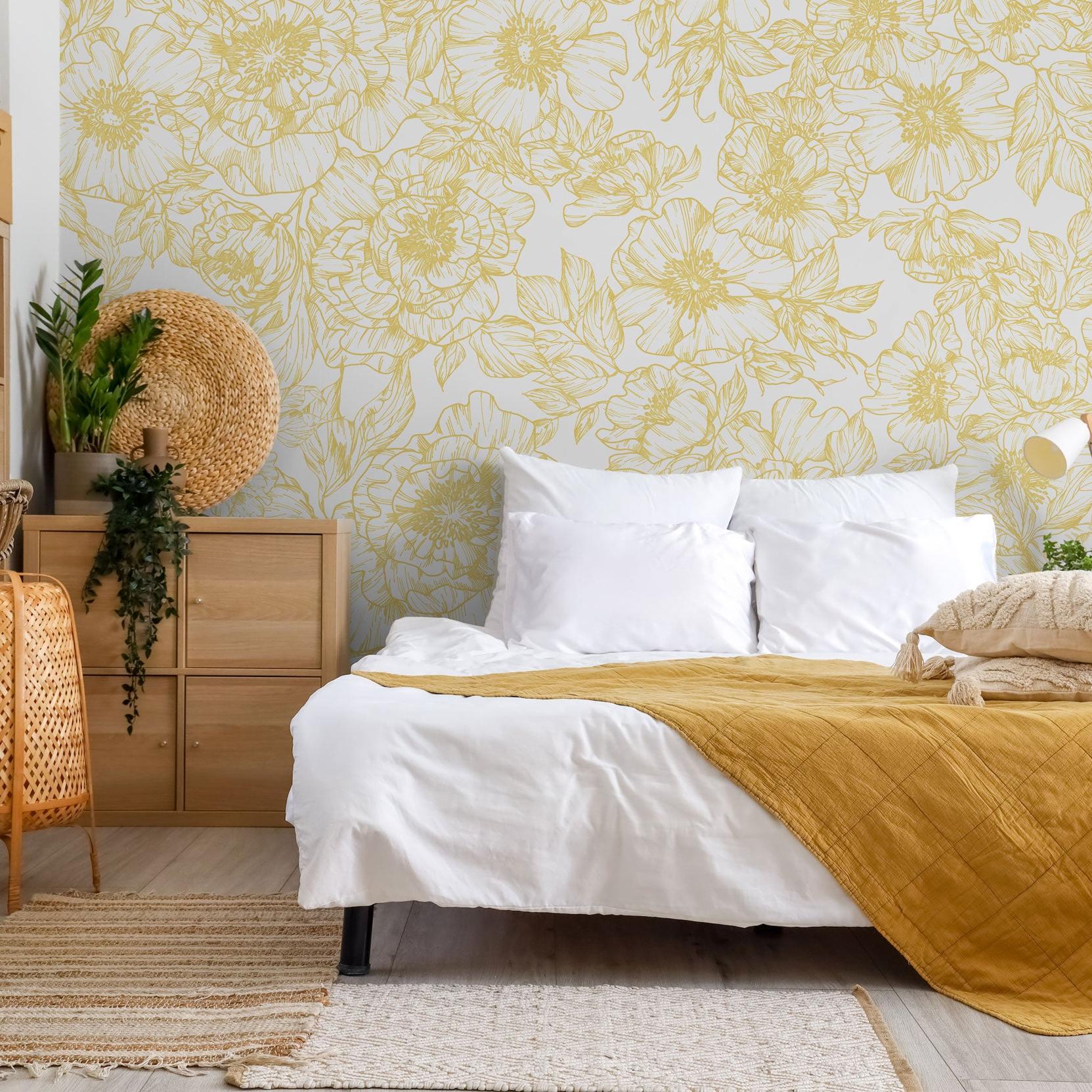 The Dutchess (Mustard) Wallpaper - Image 4