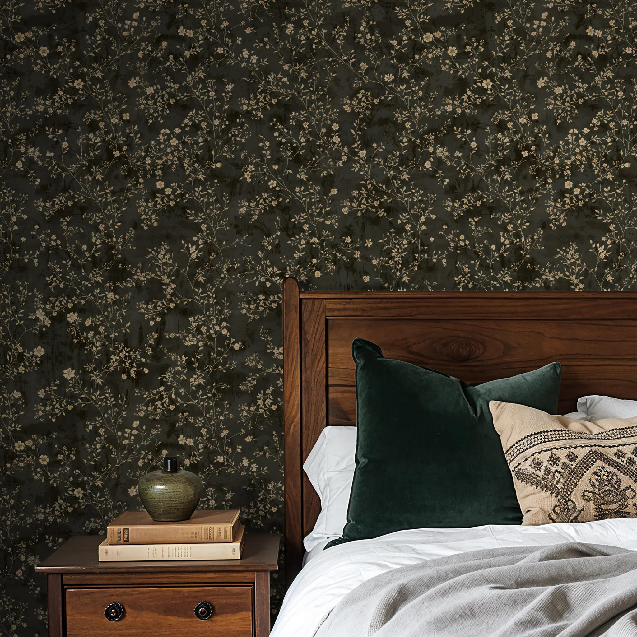 Enchanted Flora Wallpaper - 2 FT H X 44.3 FT W LUXE - Image 3