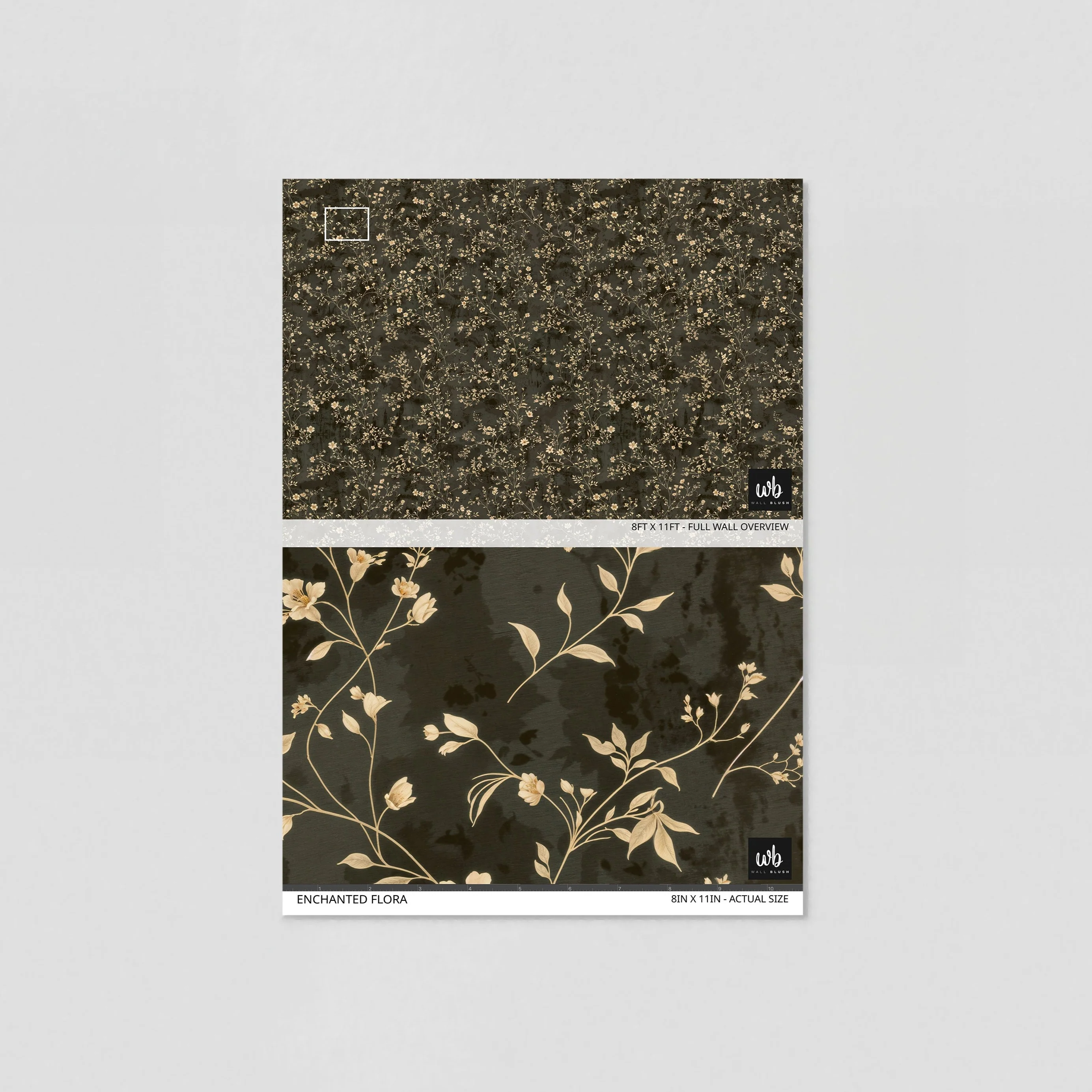 Enchanted Flora Wallpaper - 2 FT H X 44.3 FT W LUXE - Image 6