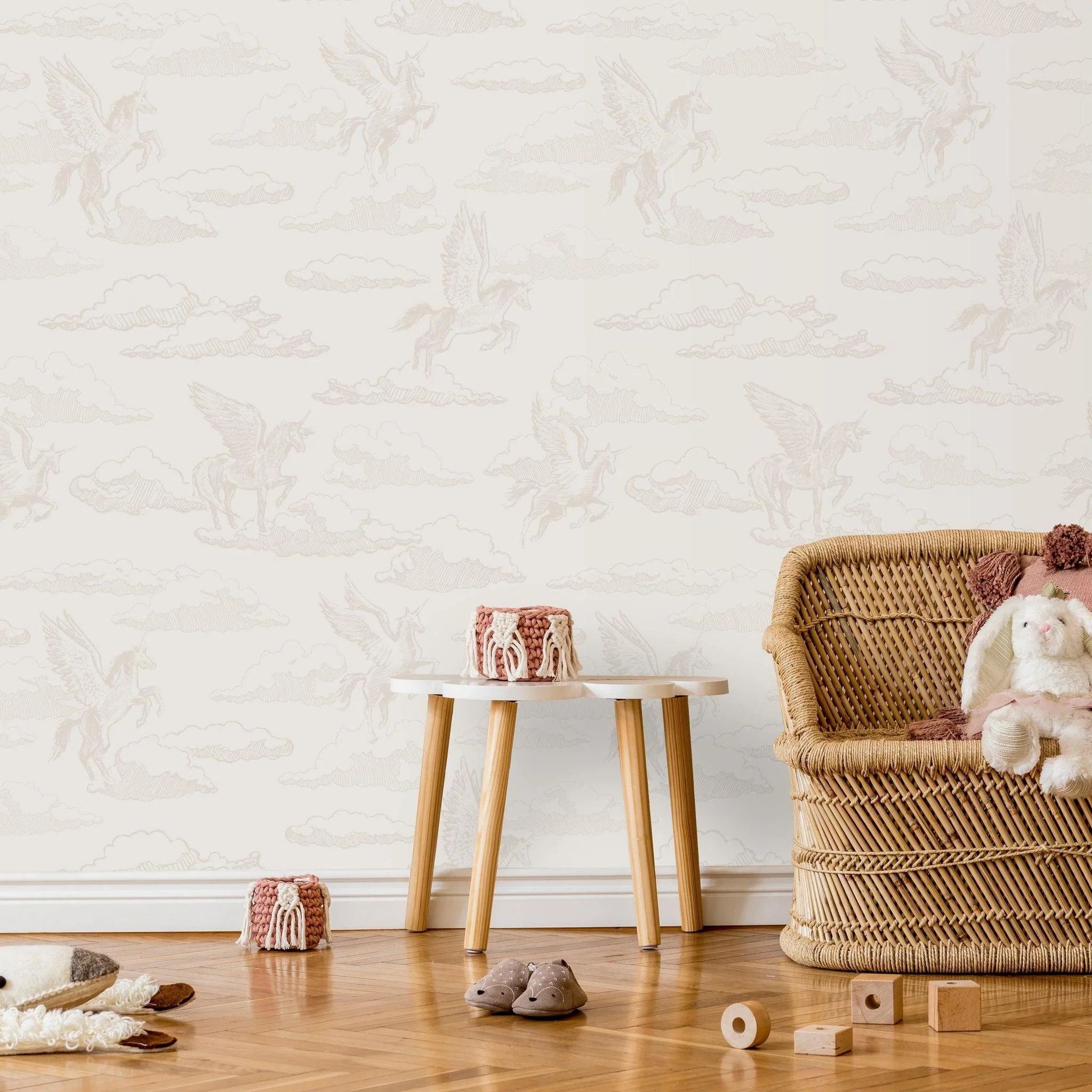 Enchanted (Off White) Wallpaper - Image 3