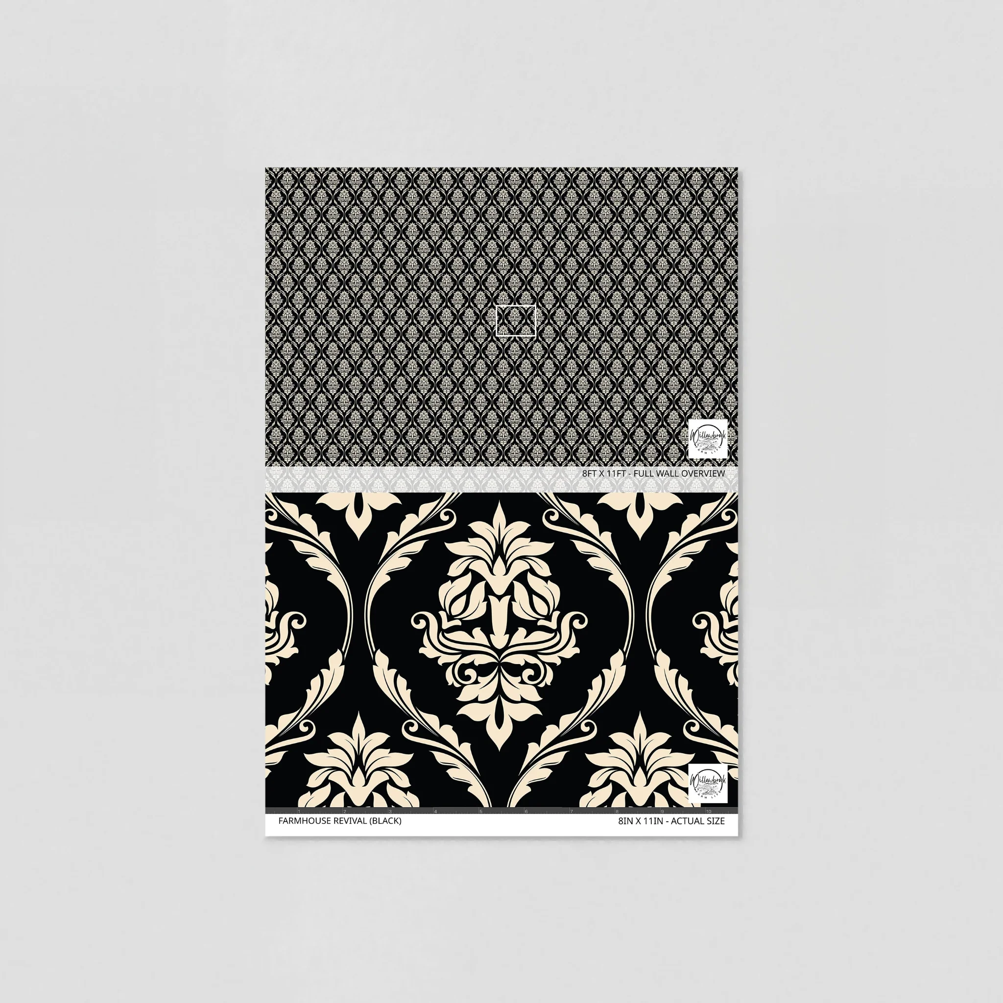 Farmhouse Revival (Black) Wallpaper - Image 6