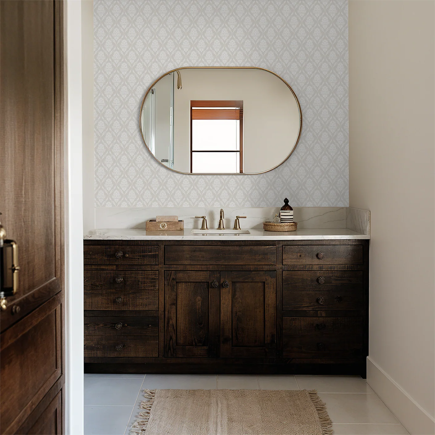 Farmhouse Revival (Cream) Wallpaper - Image 3