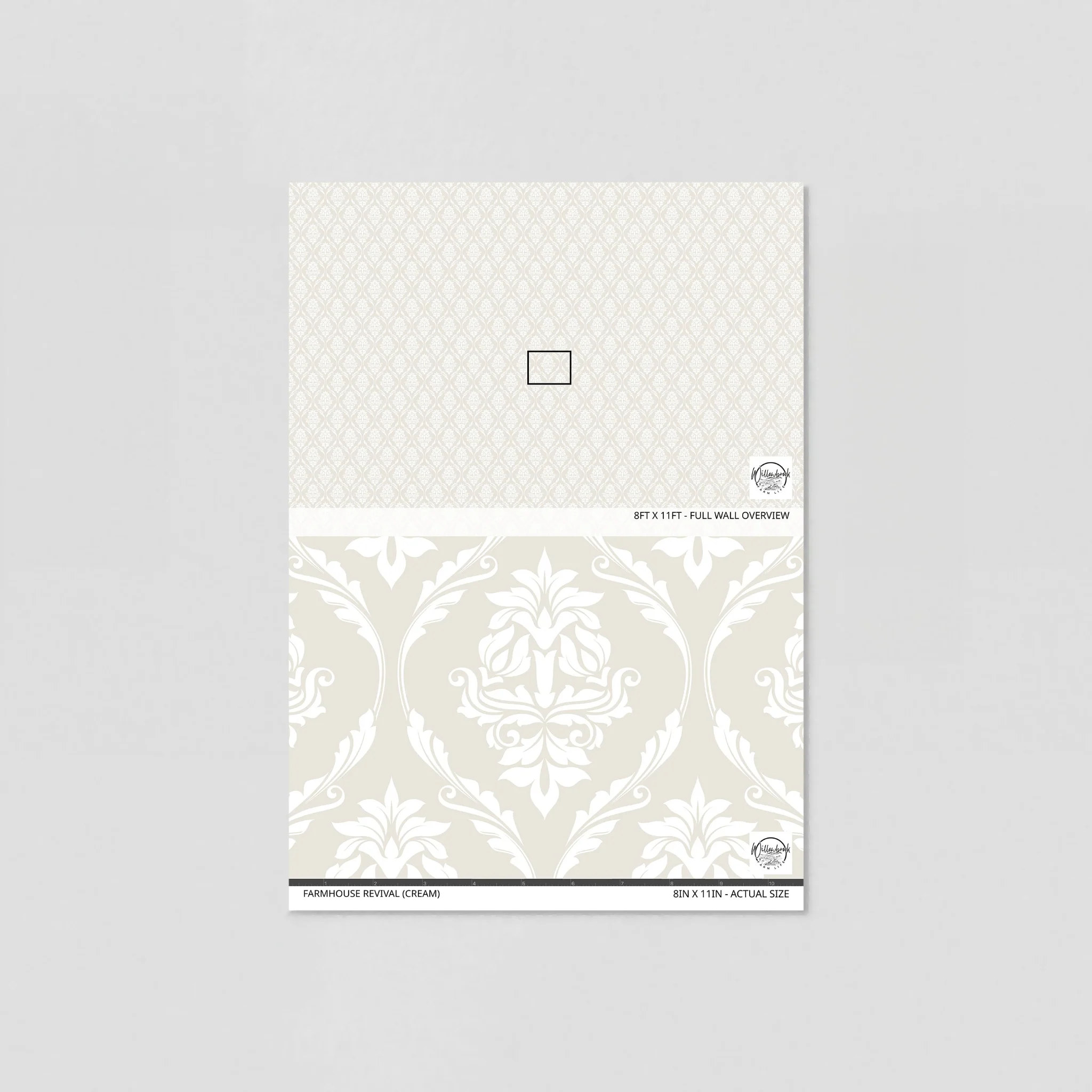Farmhouse Revival (Cream) Wallpaper - Image 6