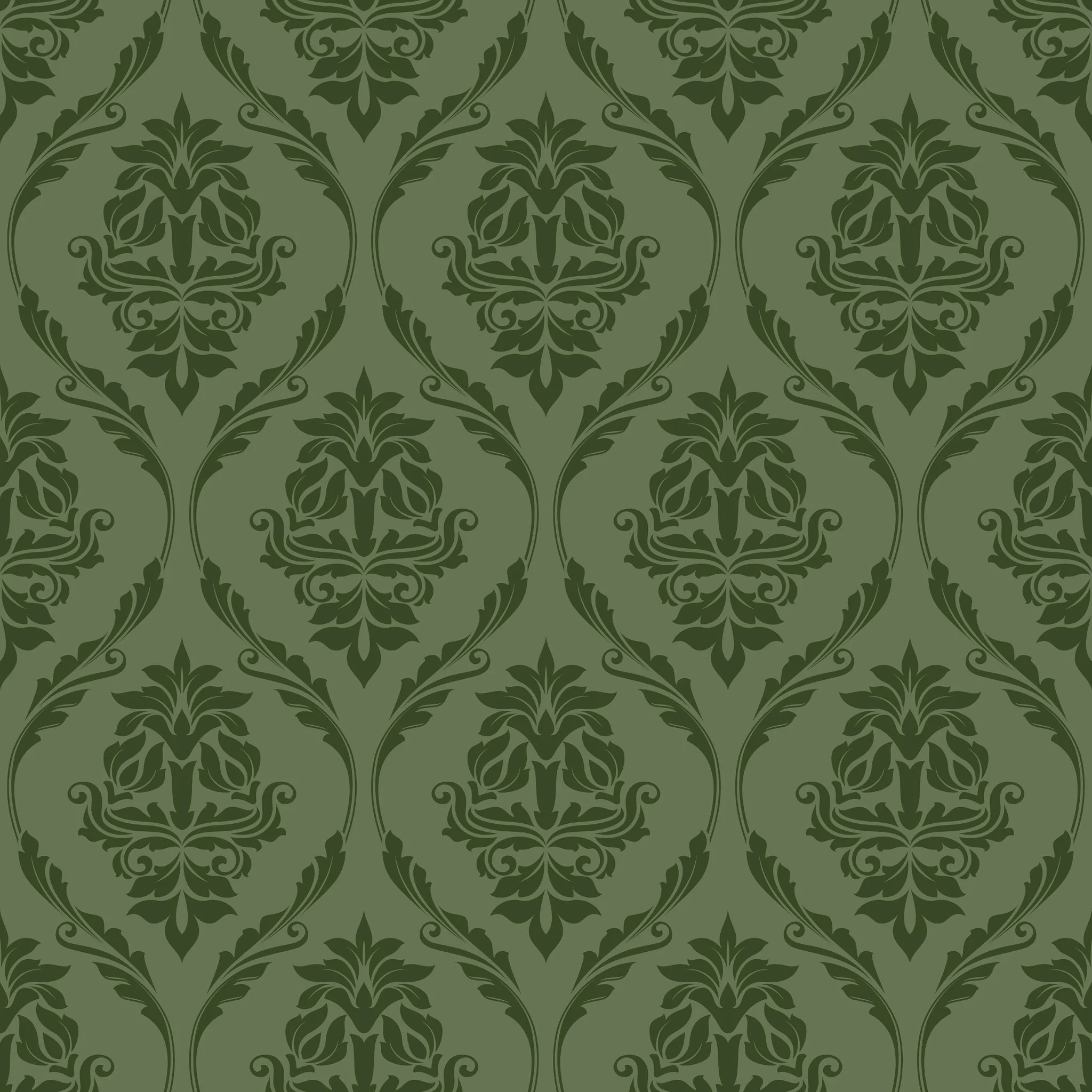 Farmhouse Revival (Green) Wallpaper - Image 2