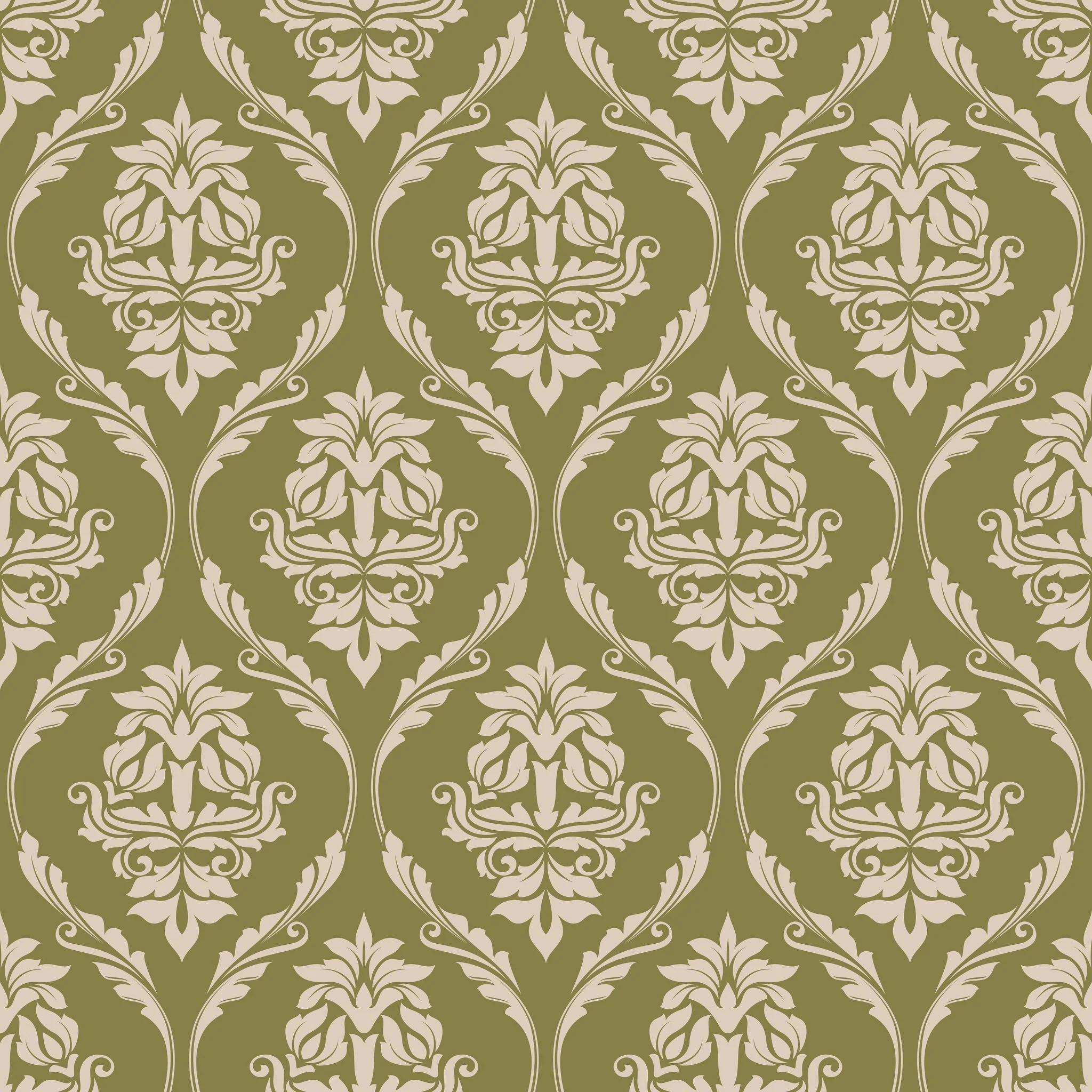 Farmhouse Revival (Olive) Wallpaper - Image 2