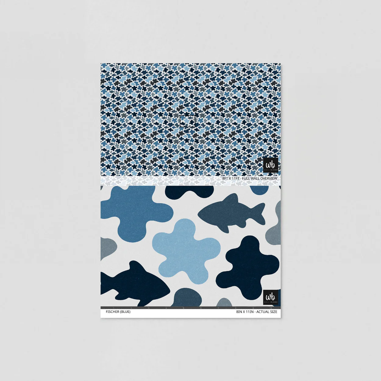 Fischer (Blue) Wallpaper - Image 6