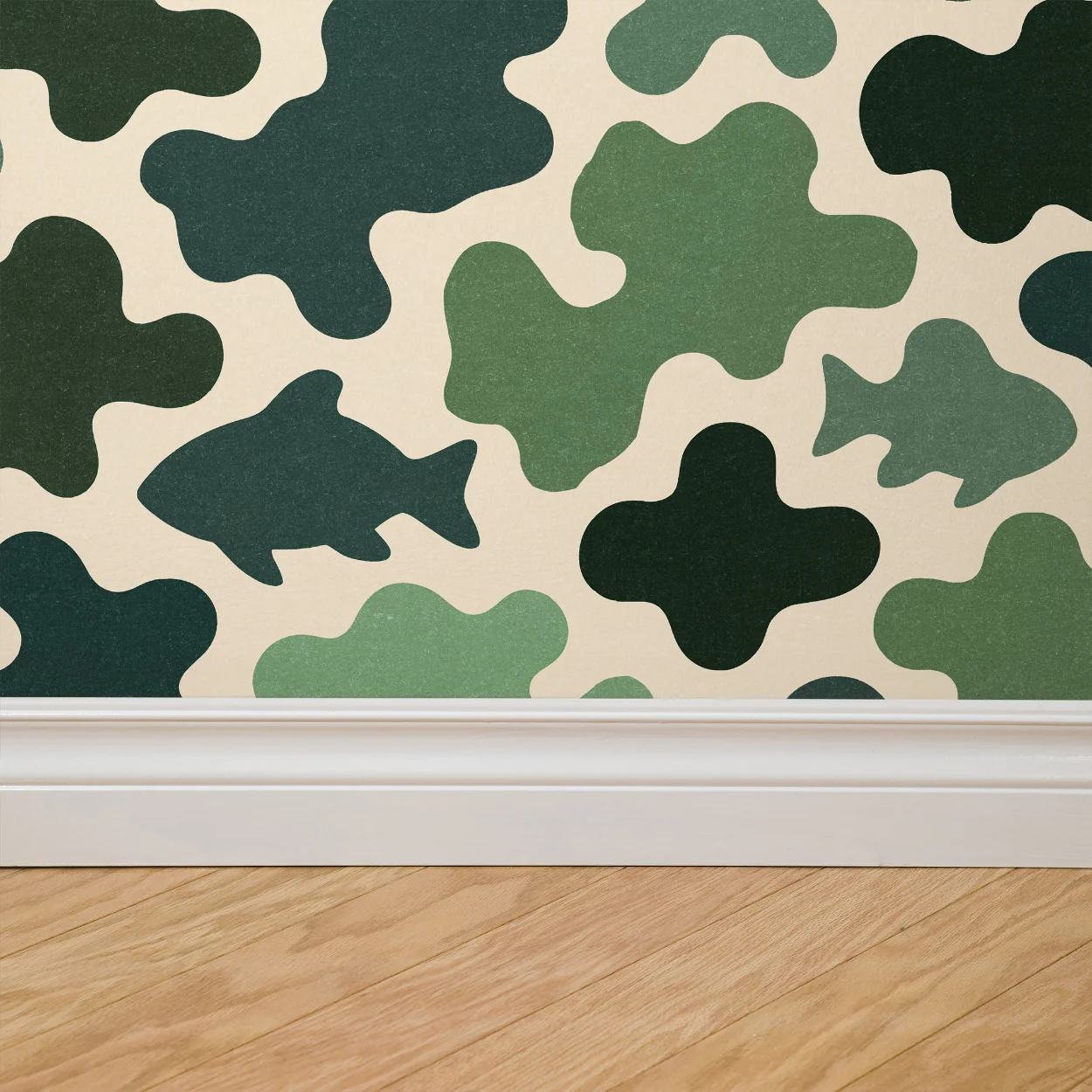 Fischer (Green) Wallpaper - Image 4