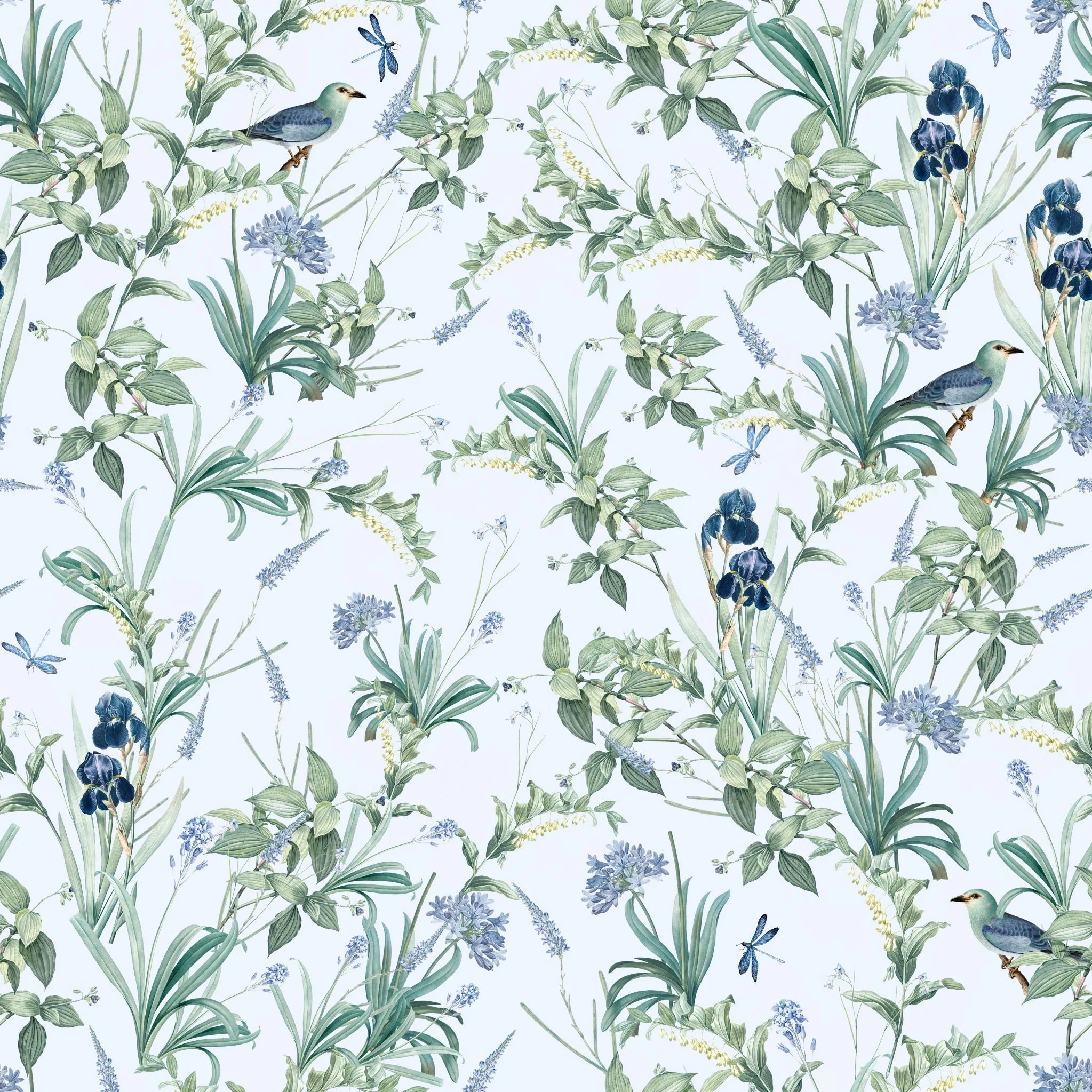 Fly Away with Me (Lavender) Wallpaper - Image 4