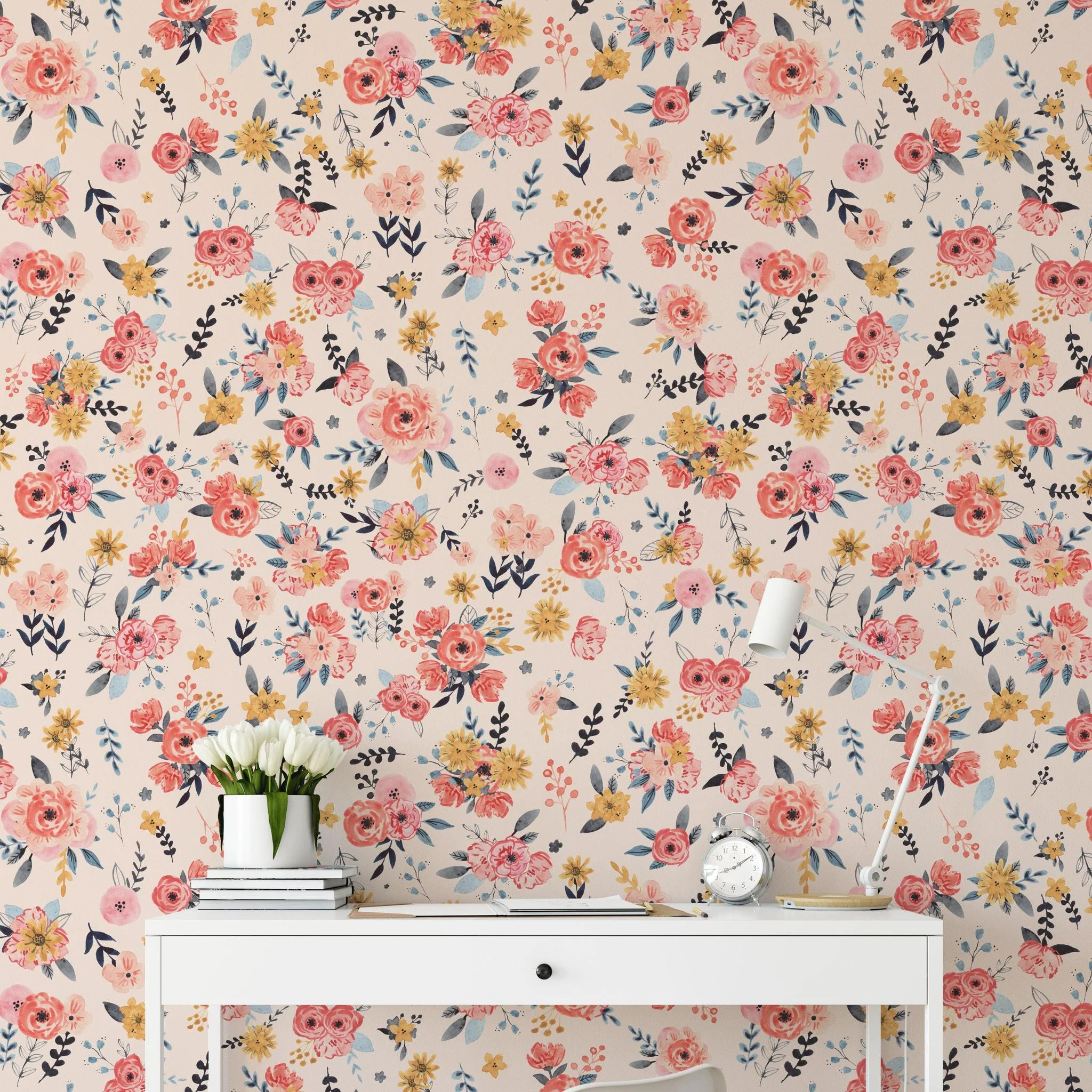 In Bloom (Blush) Wallpaper - Image 4