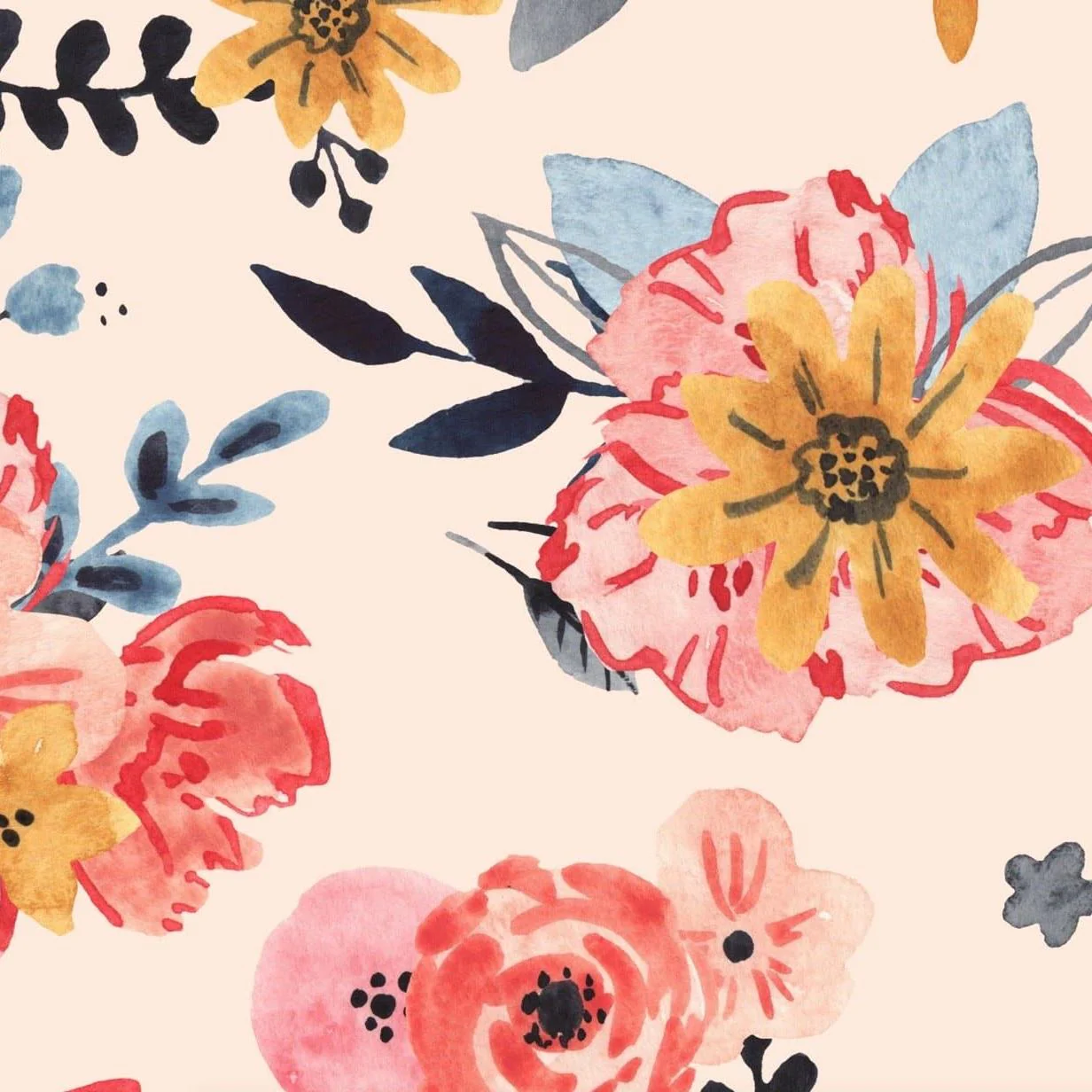 In Bloom (Blush) Wallpaper - Image 5