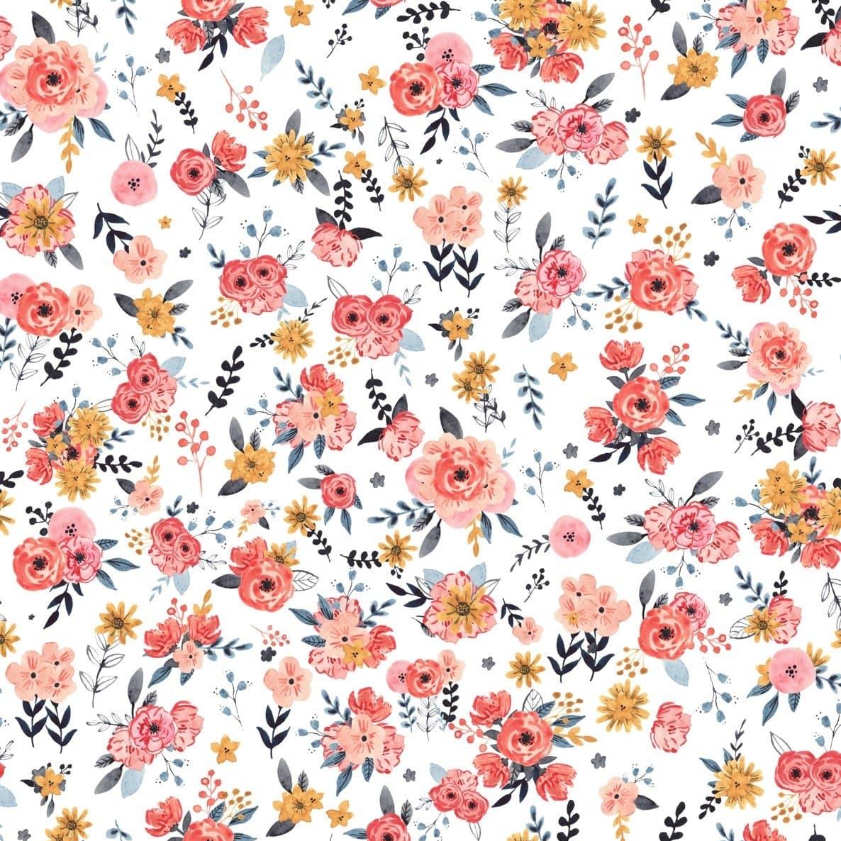 In Bloom (White) Wallpaper - Image 4