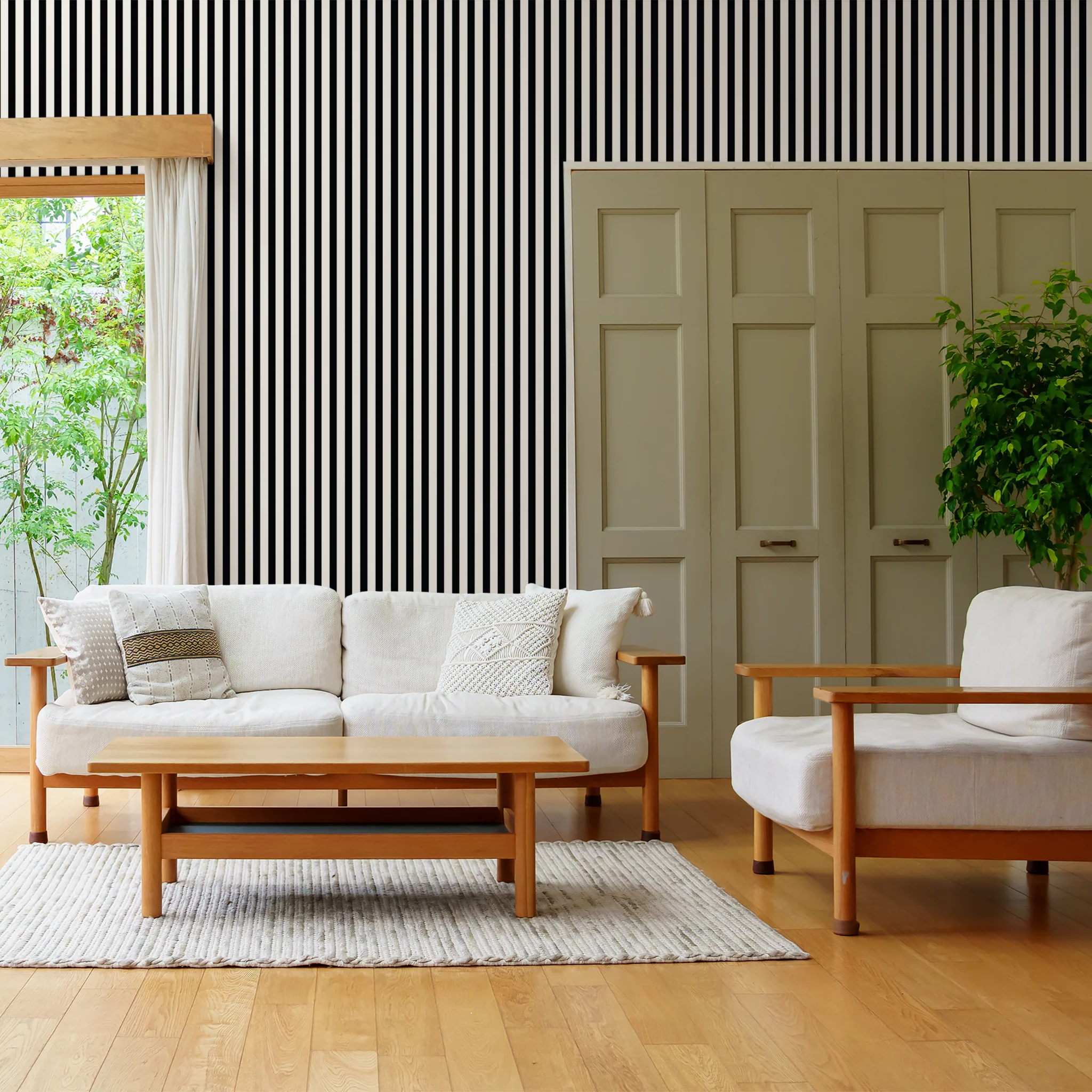 Landis Lane (Black) Wallpaper - Image 3