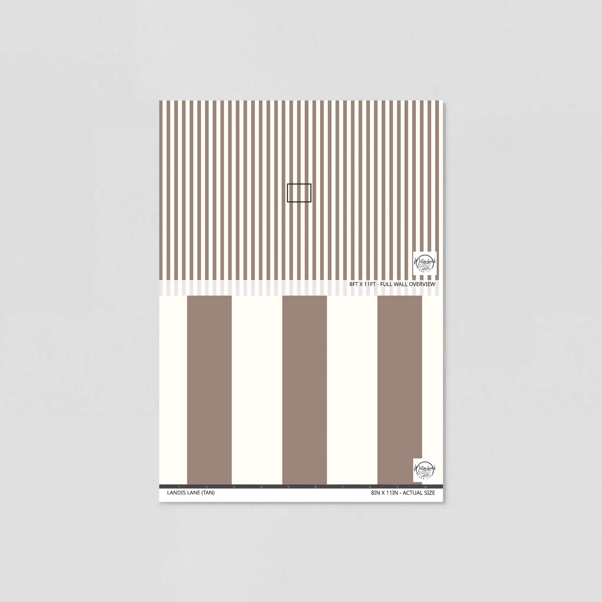 Landis Lane (Tan) Wallpaper - Image 6