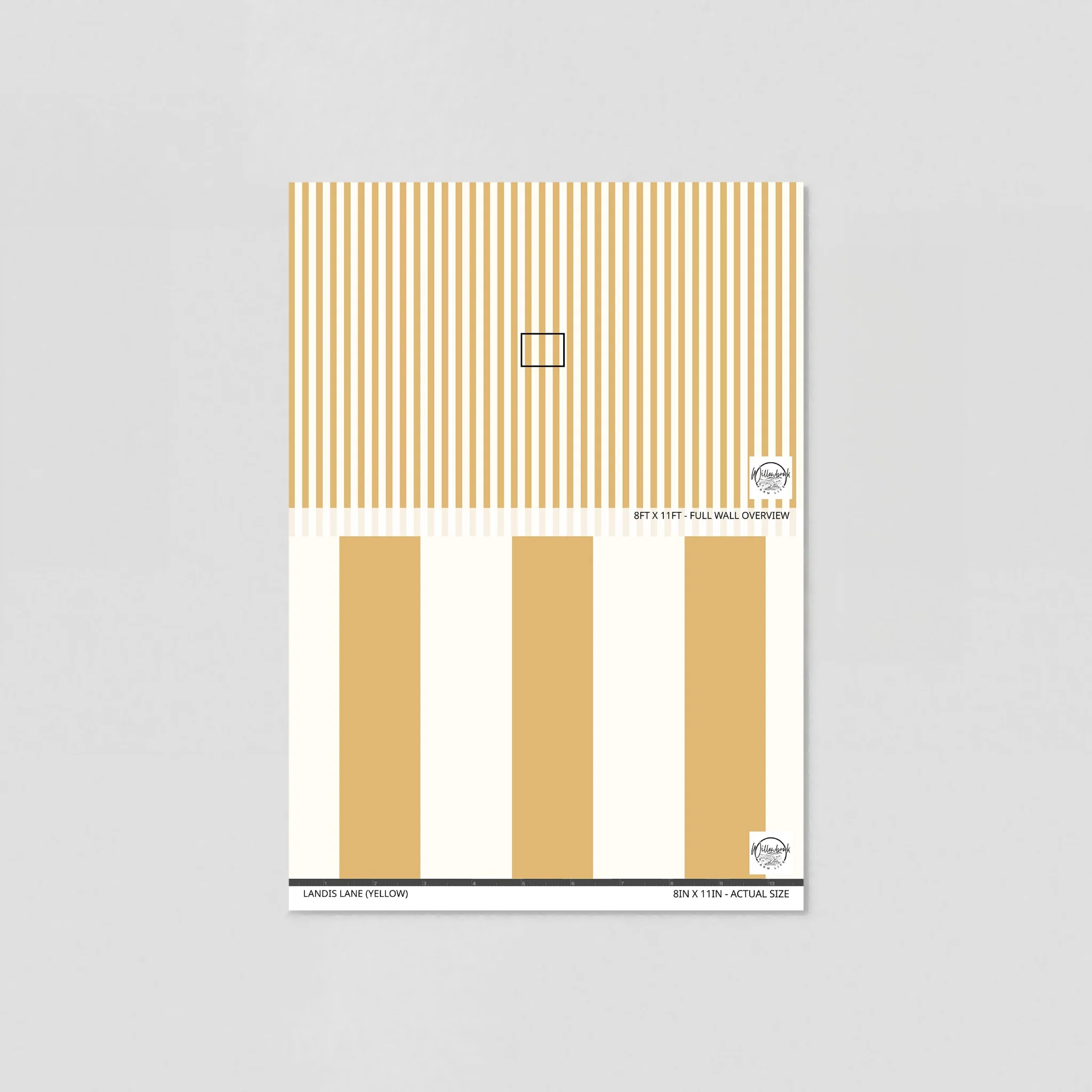 Landis Lane (Yellow) Wallpaper - Image 6