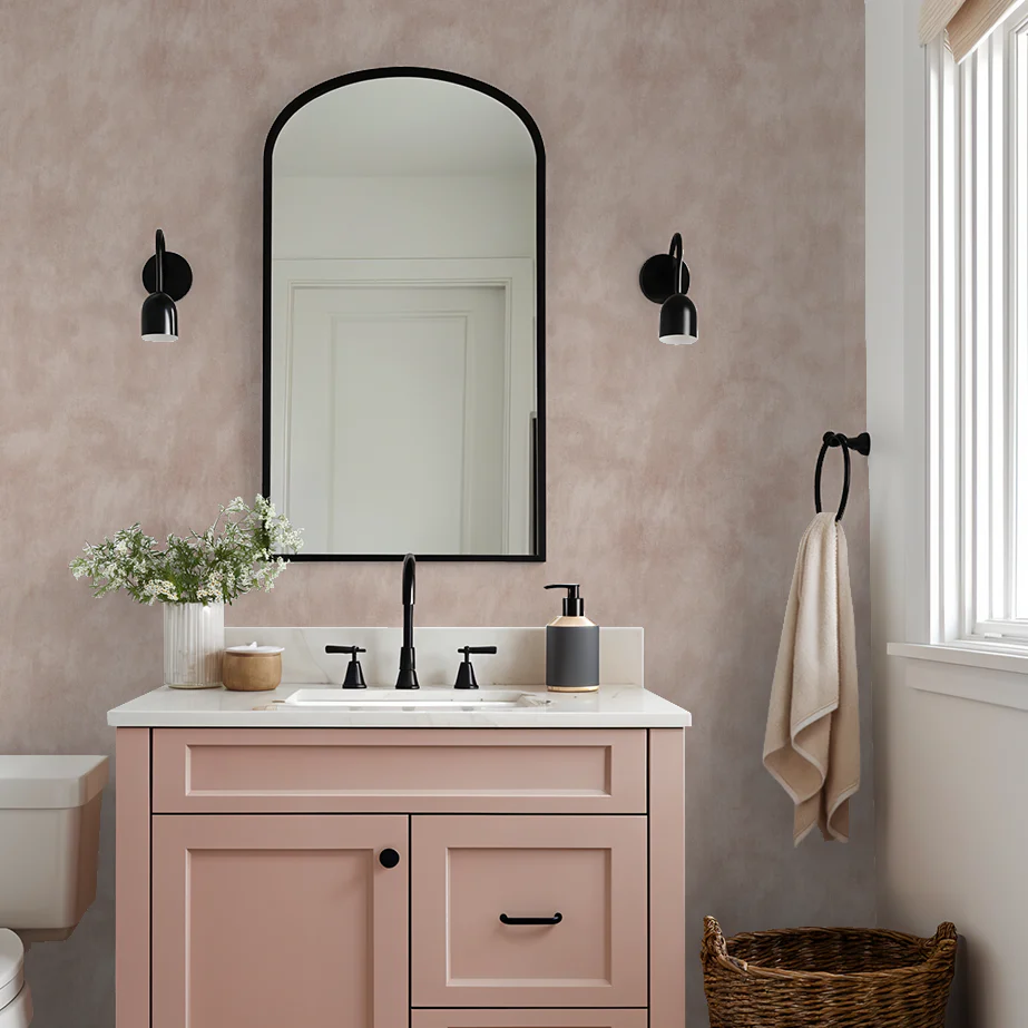 Limewash (Blush) Wallpaper - Image 3