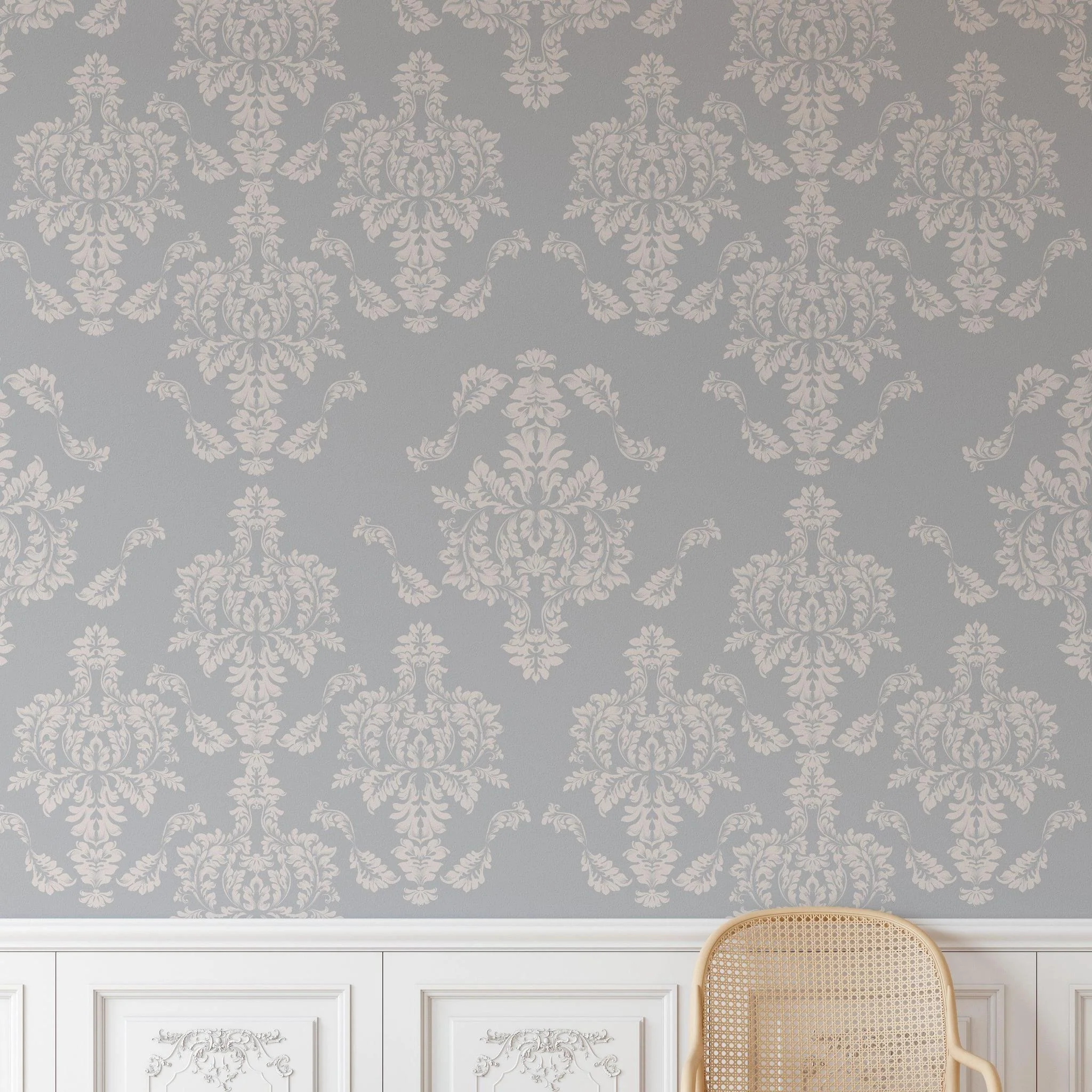 Little Debbie's Damask Wallpaper - Image 3