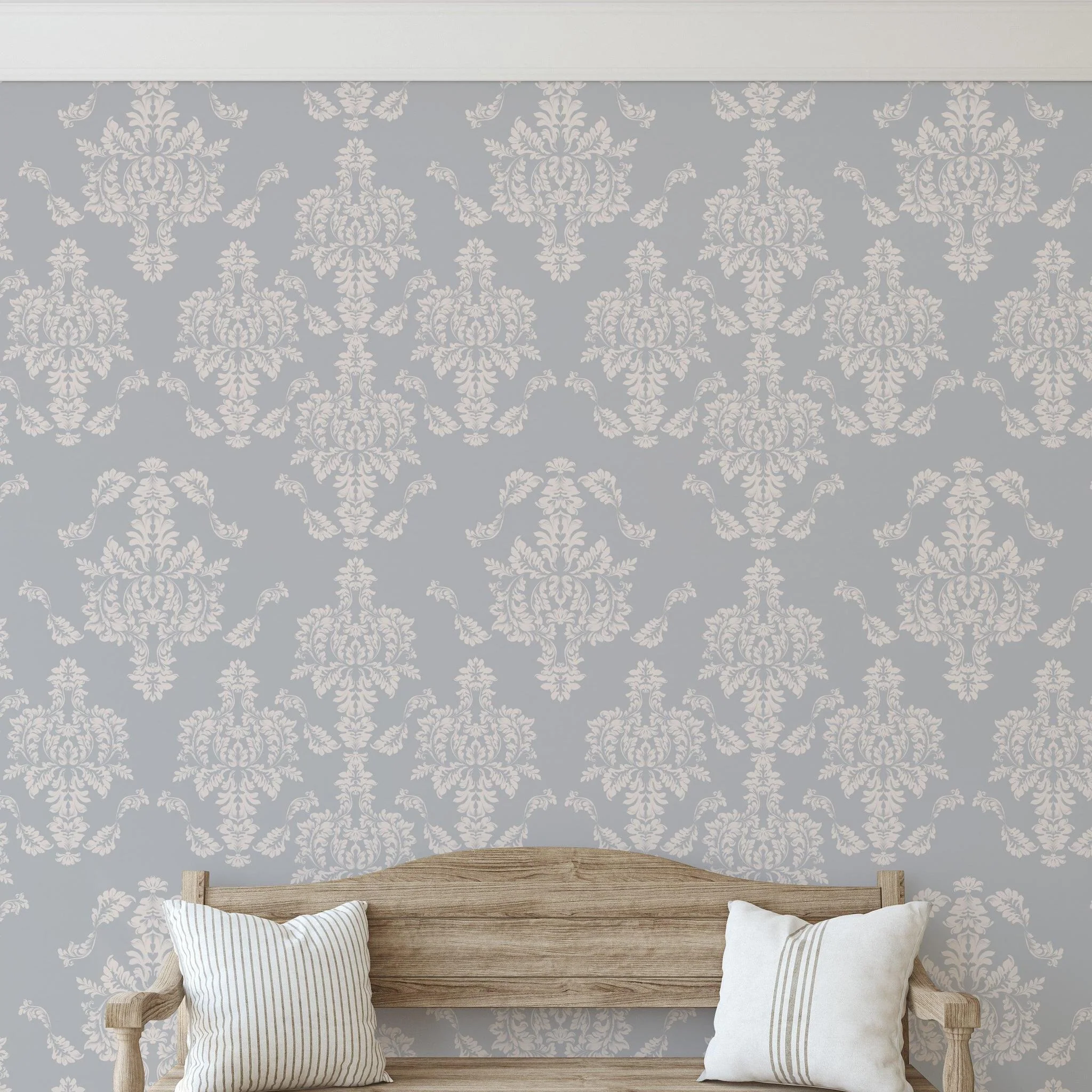 Little Debbie's Damask Wallpaper - Image 4