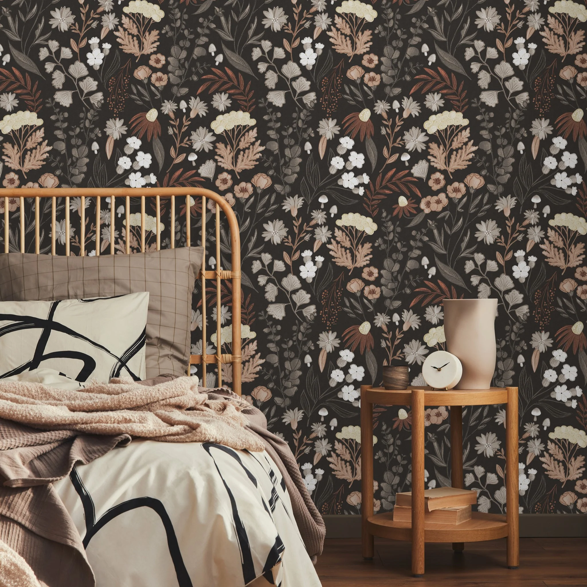 Mushy (Charcoal) Wallpaper - Image 5