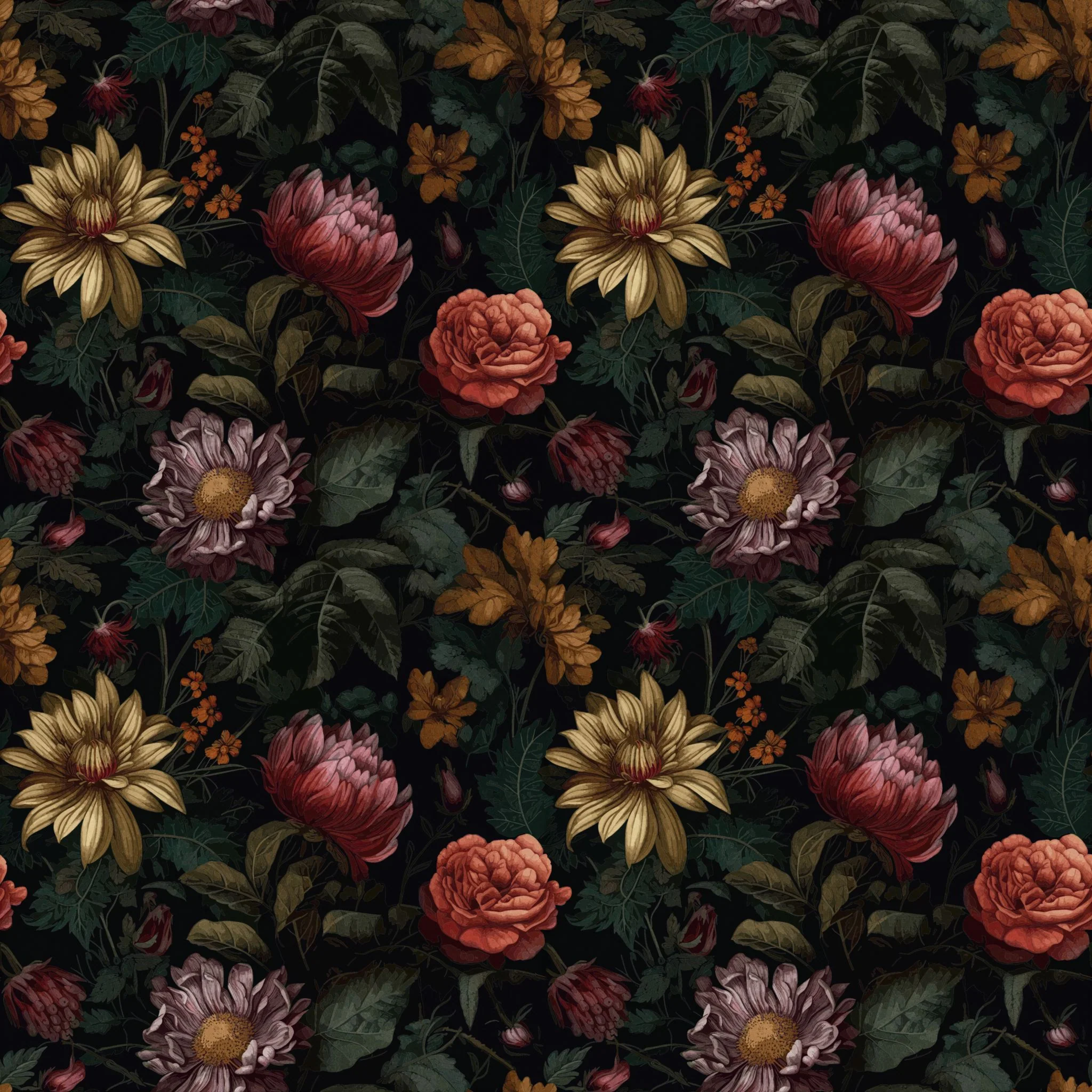 Nanny's Garden Wallpaper - Image 2