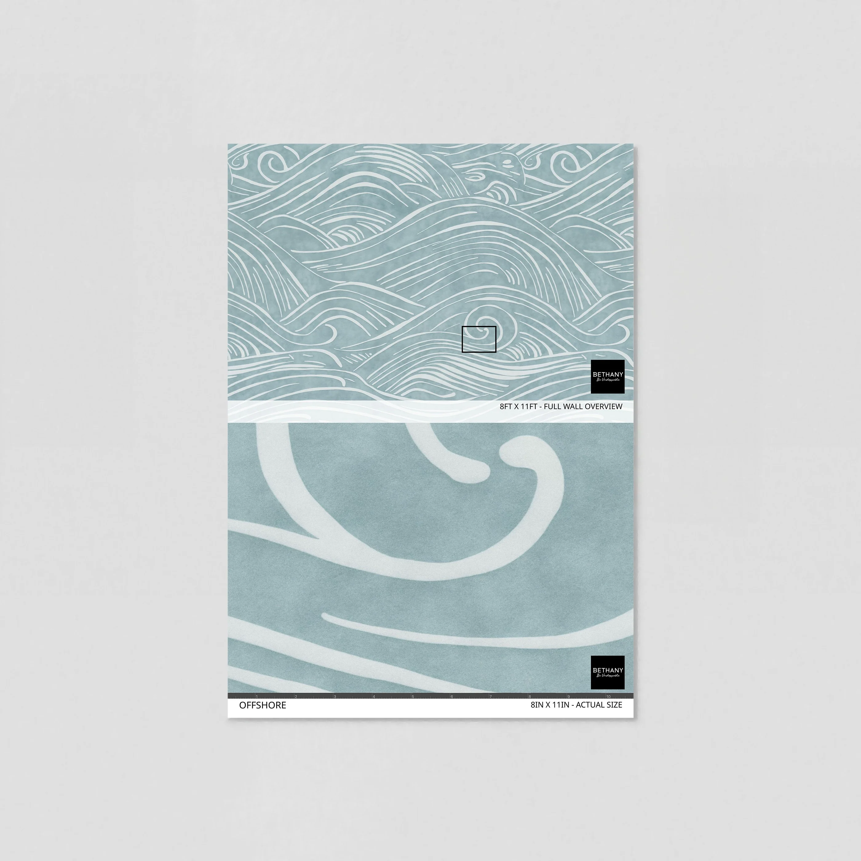 Offshore Wallpaper - 4 FT H X 9.5 FT W LUXE P&S - Image 6