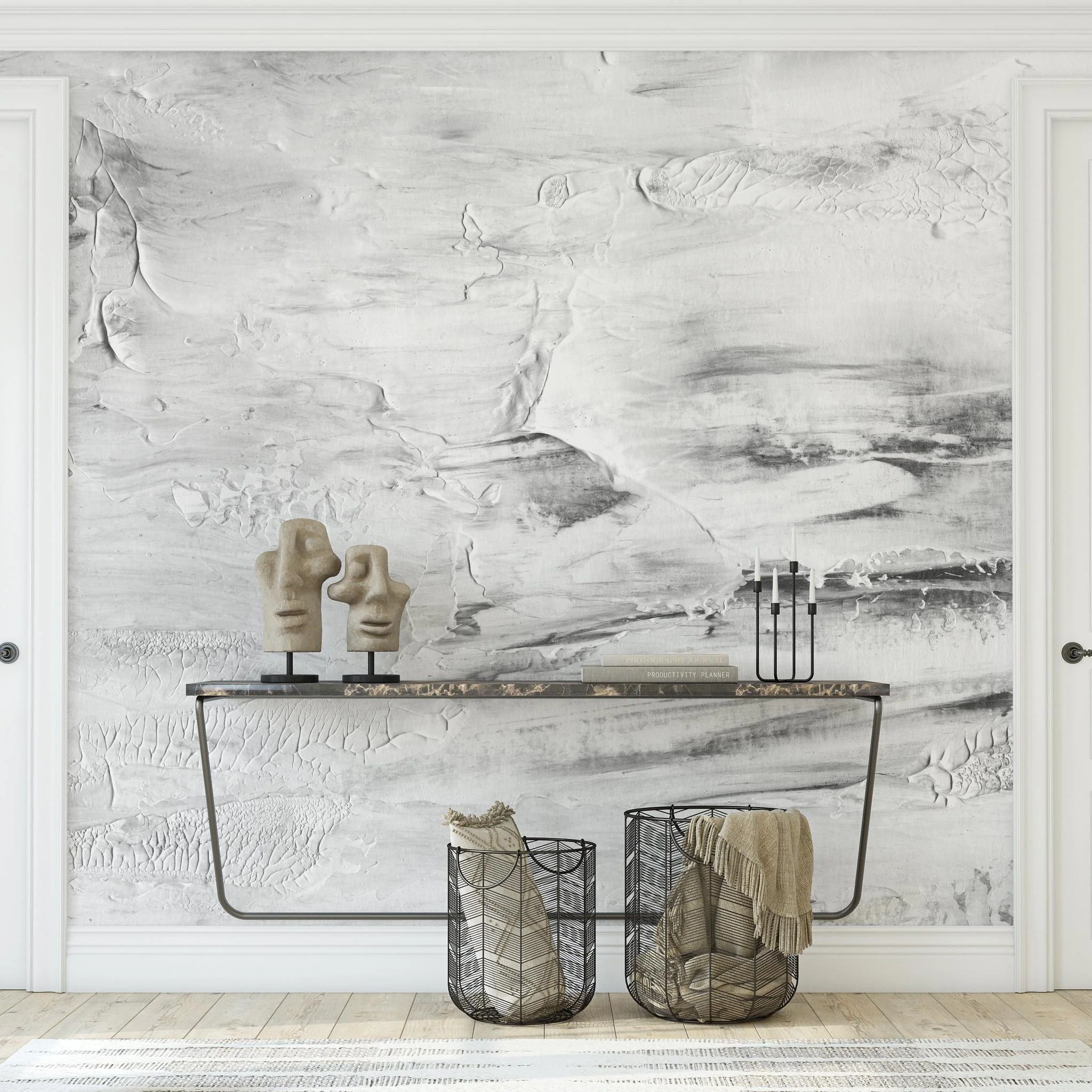Paint It Black Wallpaper - 10 FT H X 17.4 FT W LUXE - Image 2