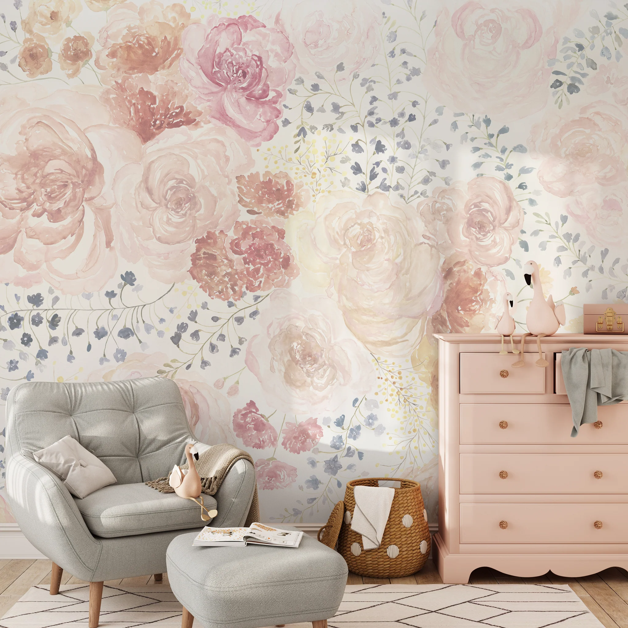 Pastel Posey Wallpaper - Image 5