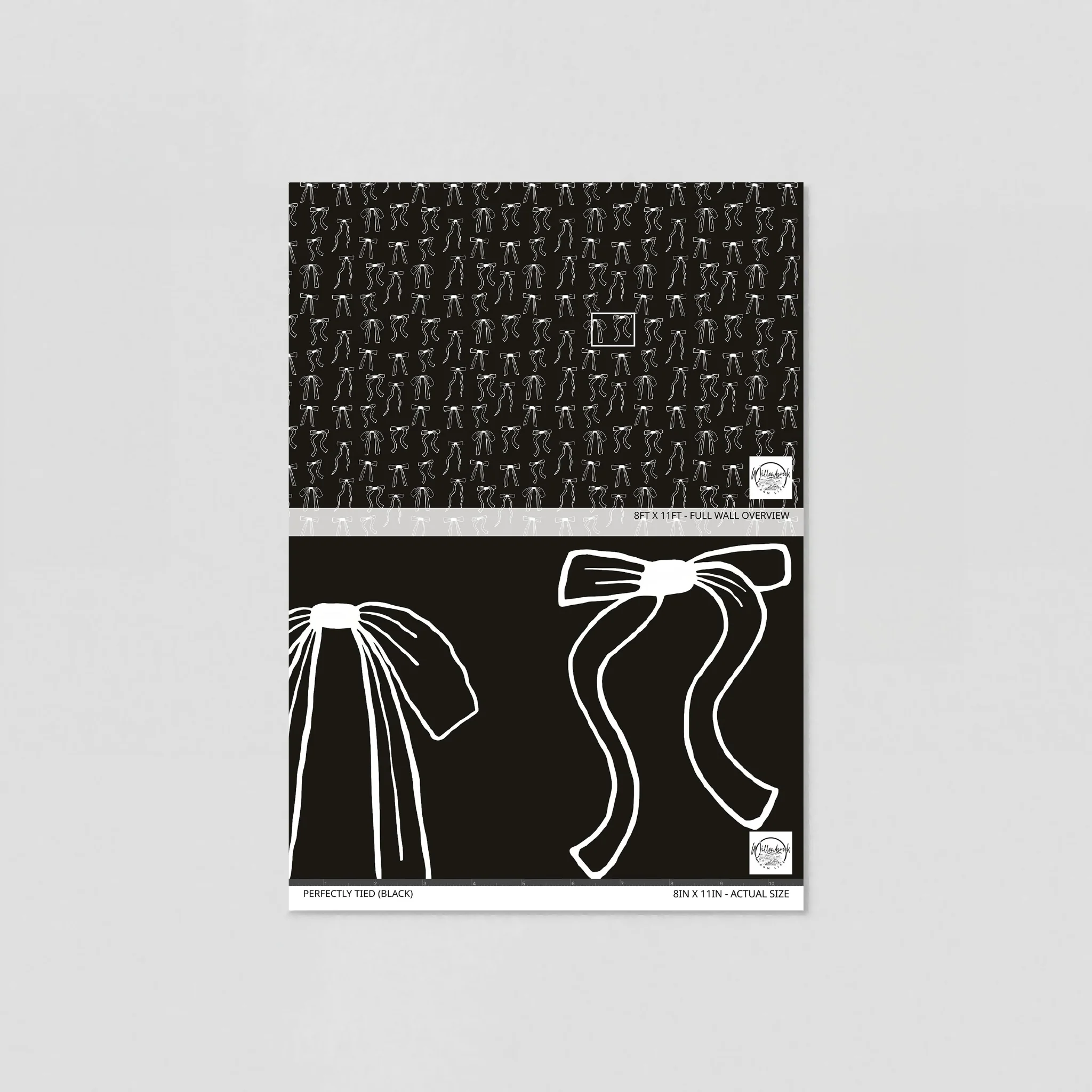 Perfectly Tied (Black) Wallpaper - Image 6