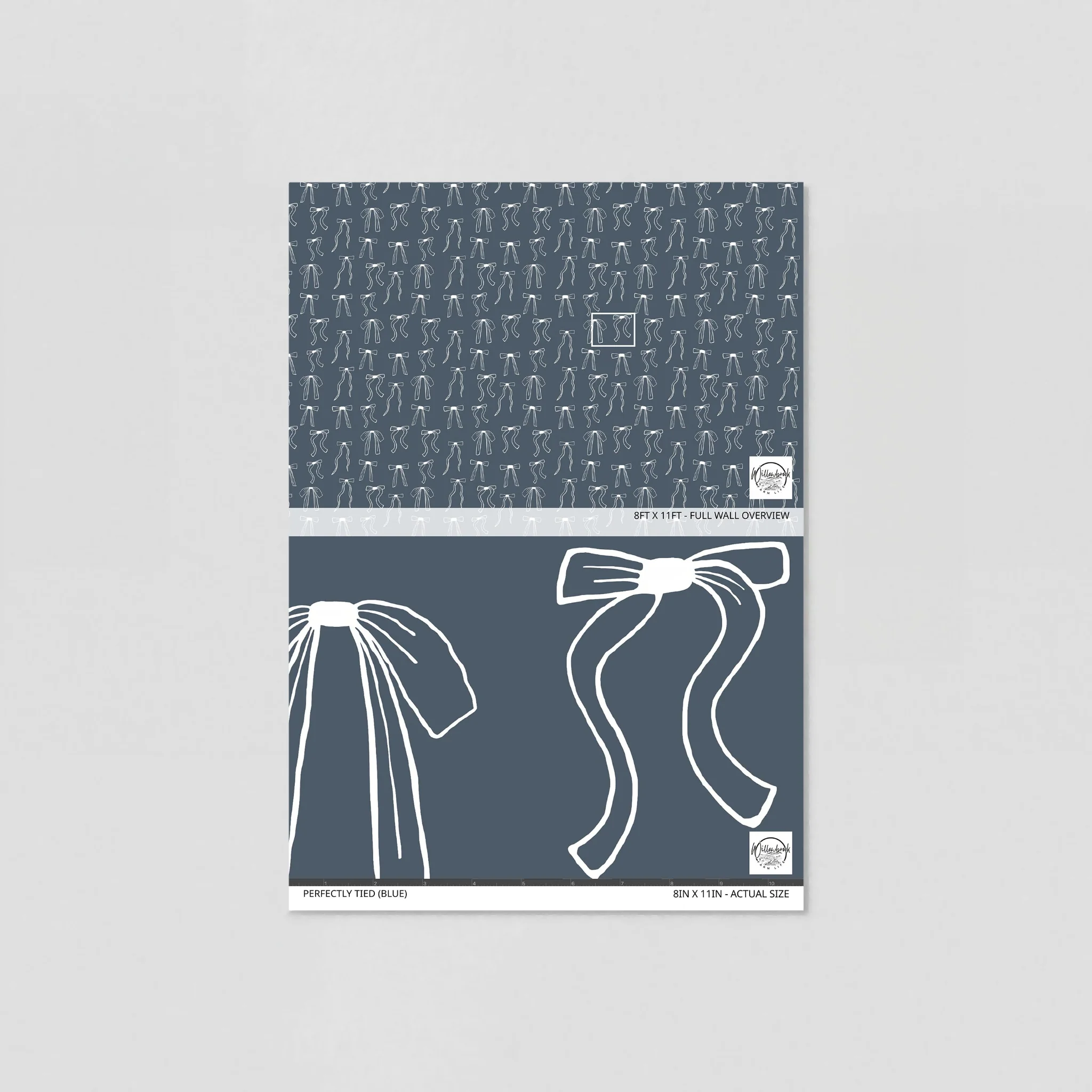 Perfectly Tied (Blue) Wallpaper - Image 6