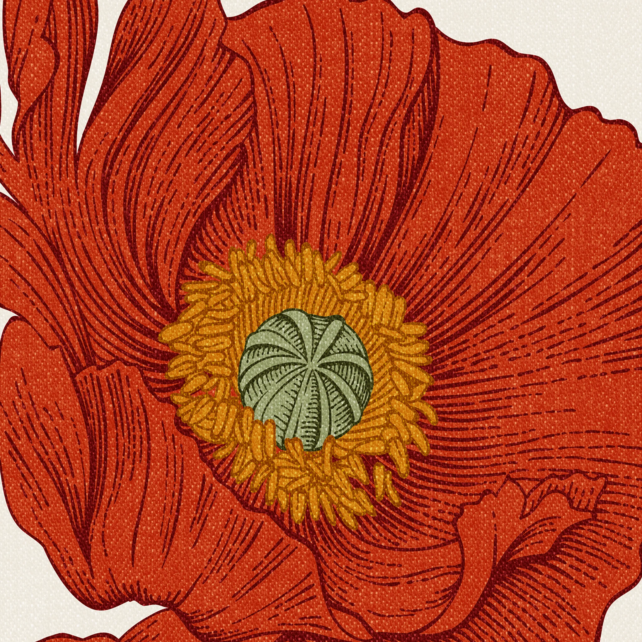 Poppy Lane Wallpaper - Image 6