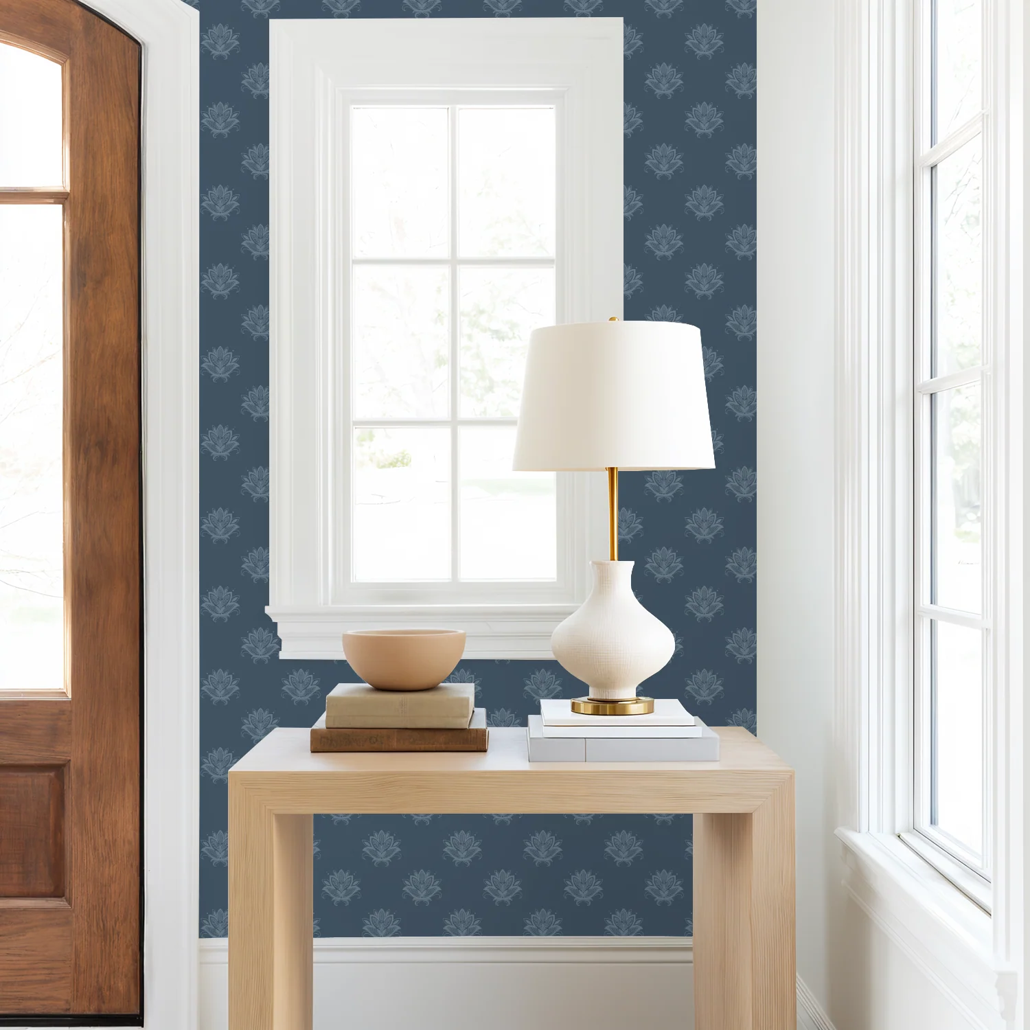 Prairie Hymn (Blue) Wallpaper - Image 3