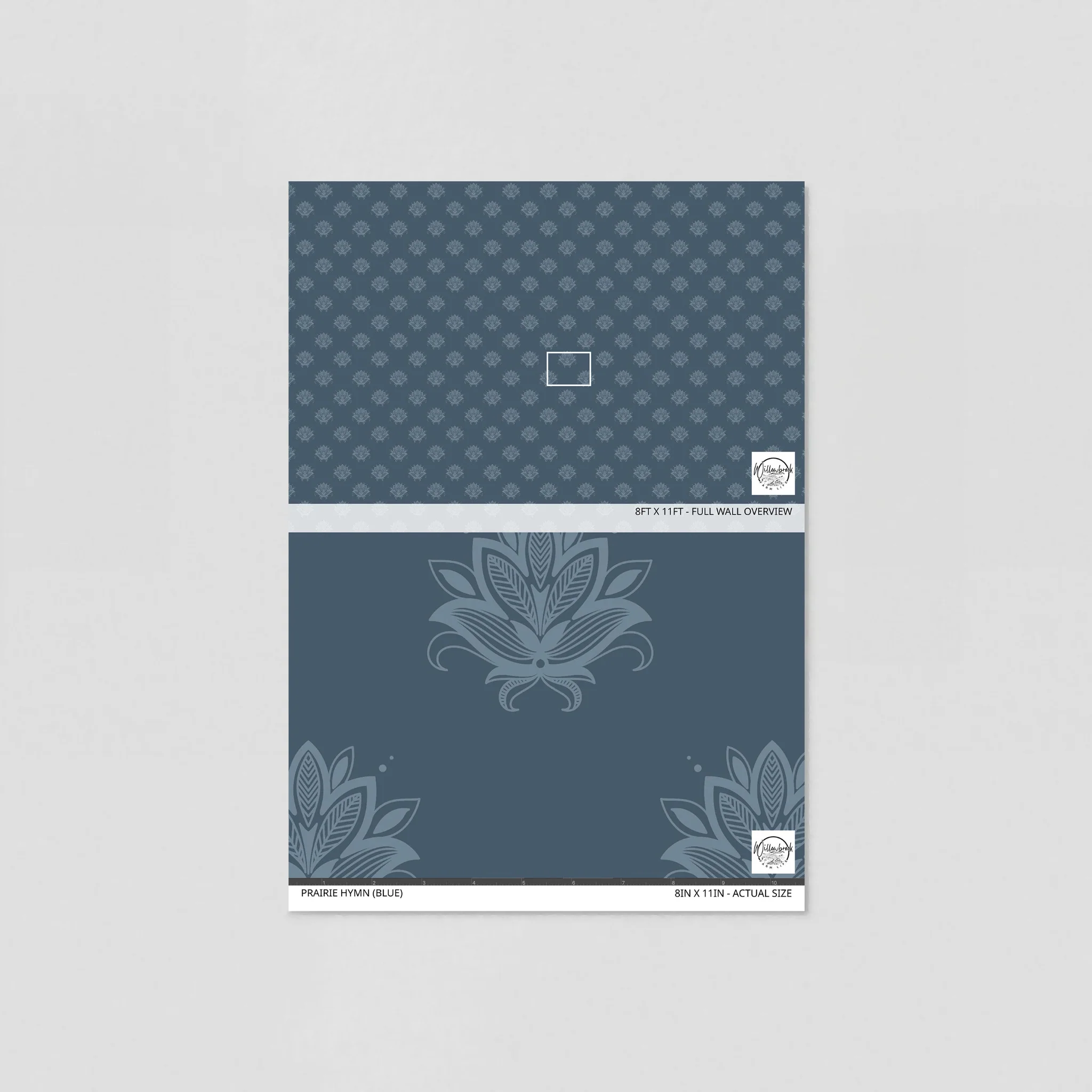 Prairie Hymn (Blue) Wallpaper - Image 6