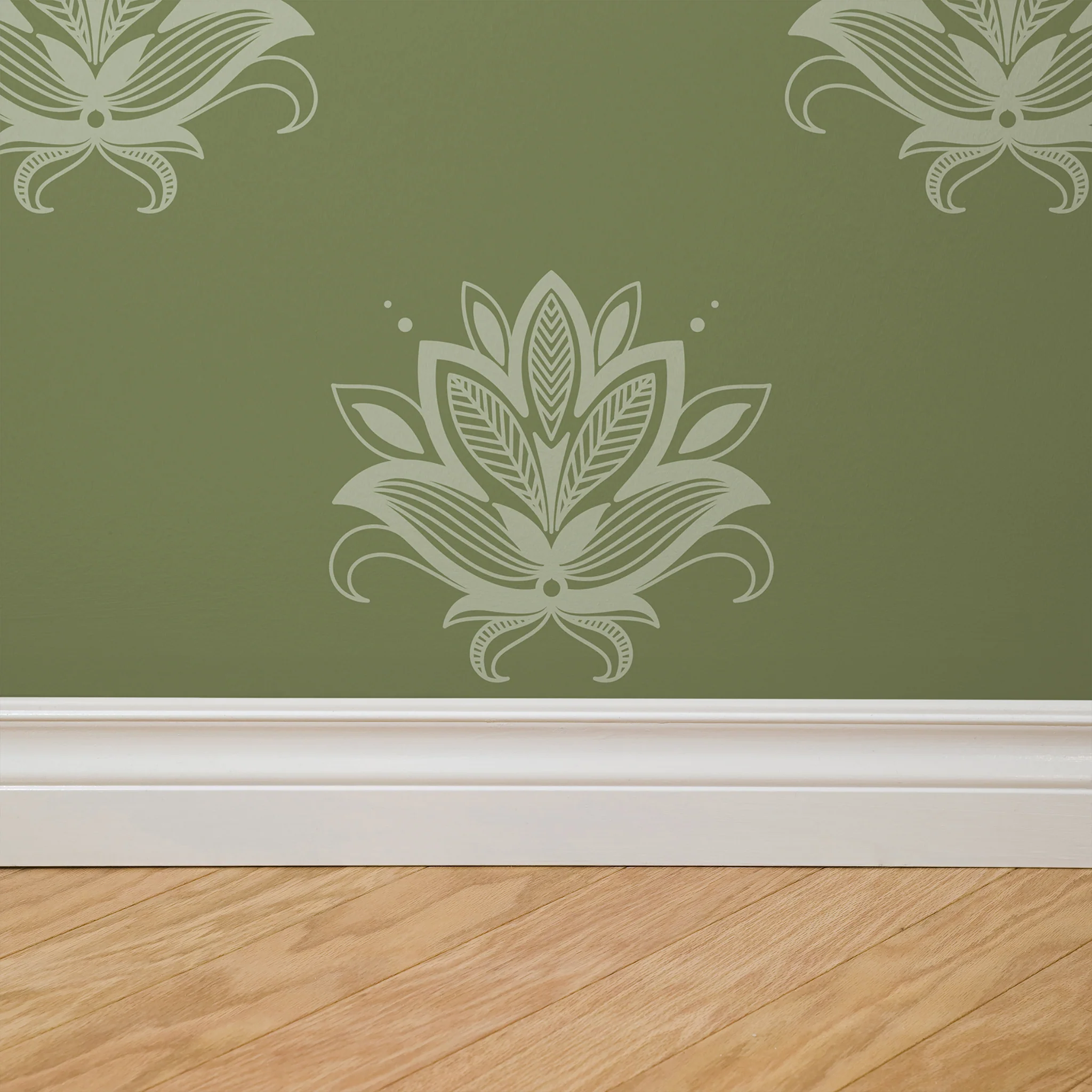 Prairie Hymn (Green) Wallpaper - Image 4