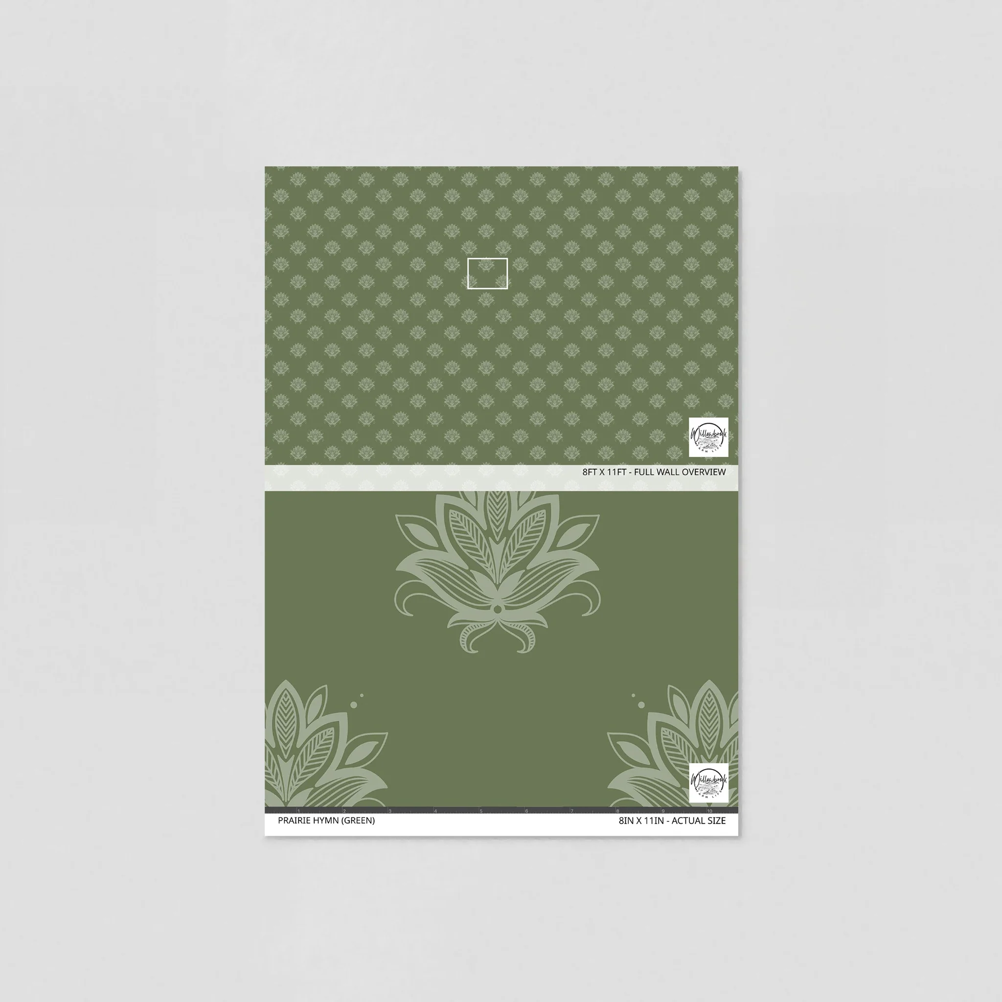 Prairie Hymn (Green) Wallpaper - Image 6