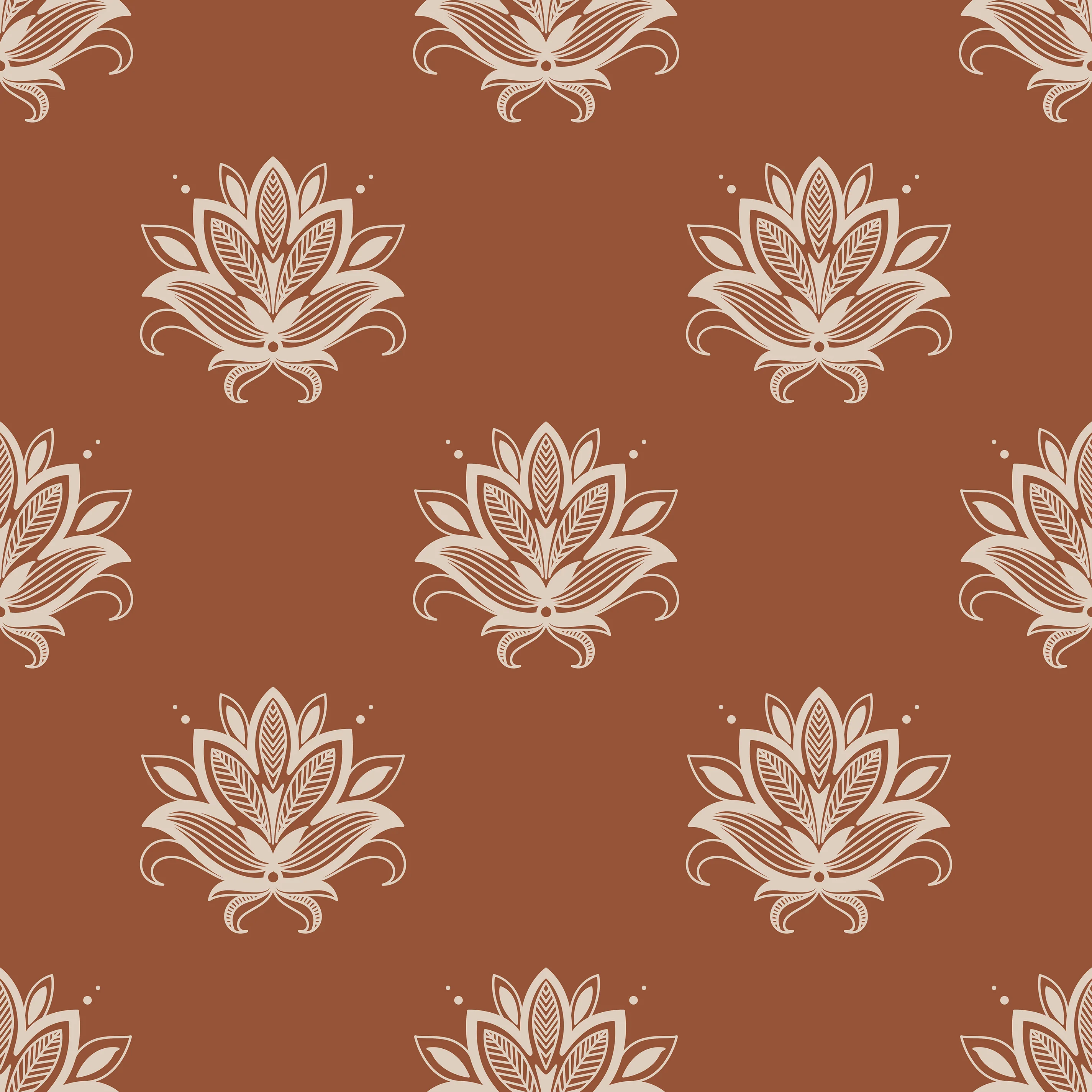 Prairie Hymn (Red) Wallpaper - Image 2