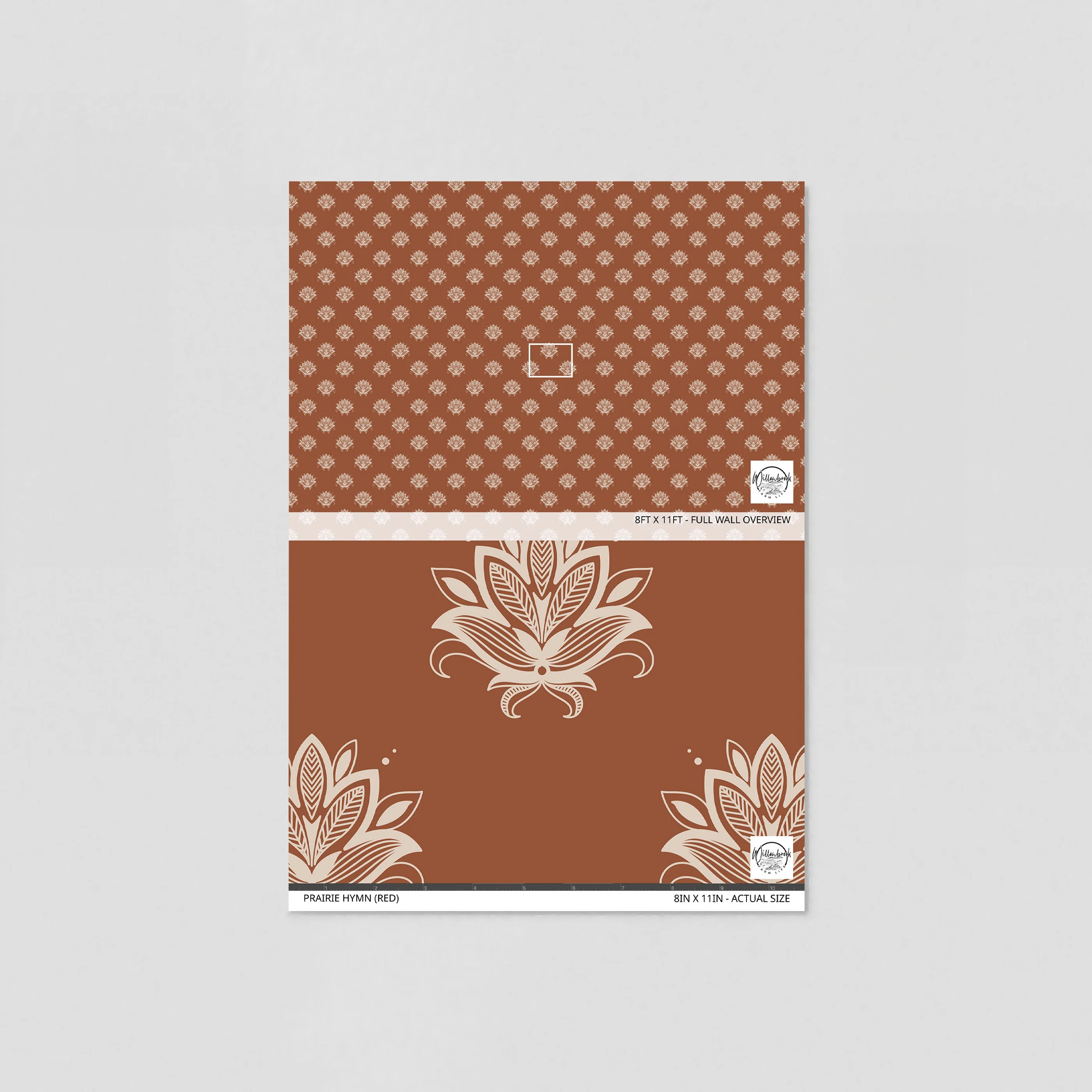 Prairie Hymn (Red) Wallpaper - Image 6