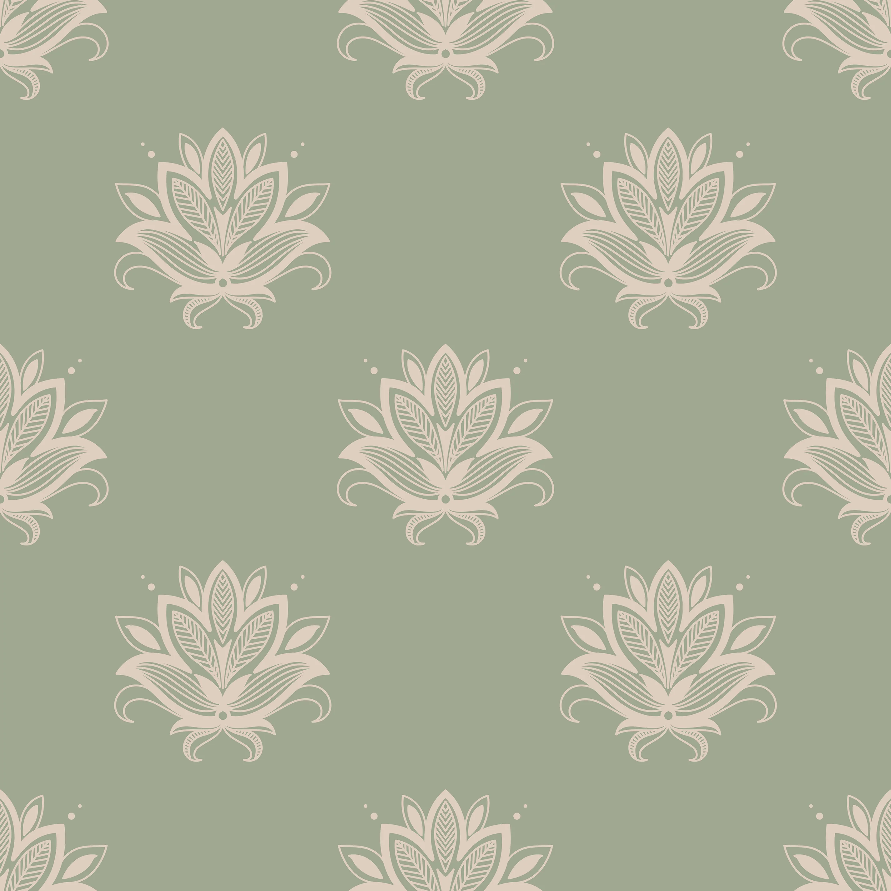 Prairie Hymn (Sage) Wallpaper - Image 2