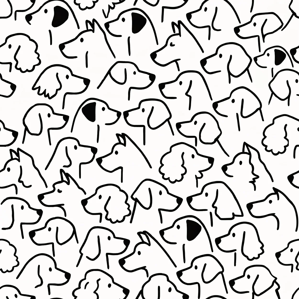Pups Portraits Wallpaper - Image 2