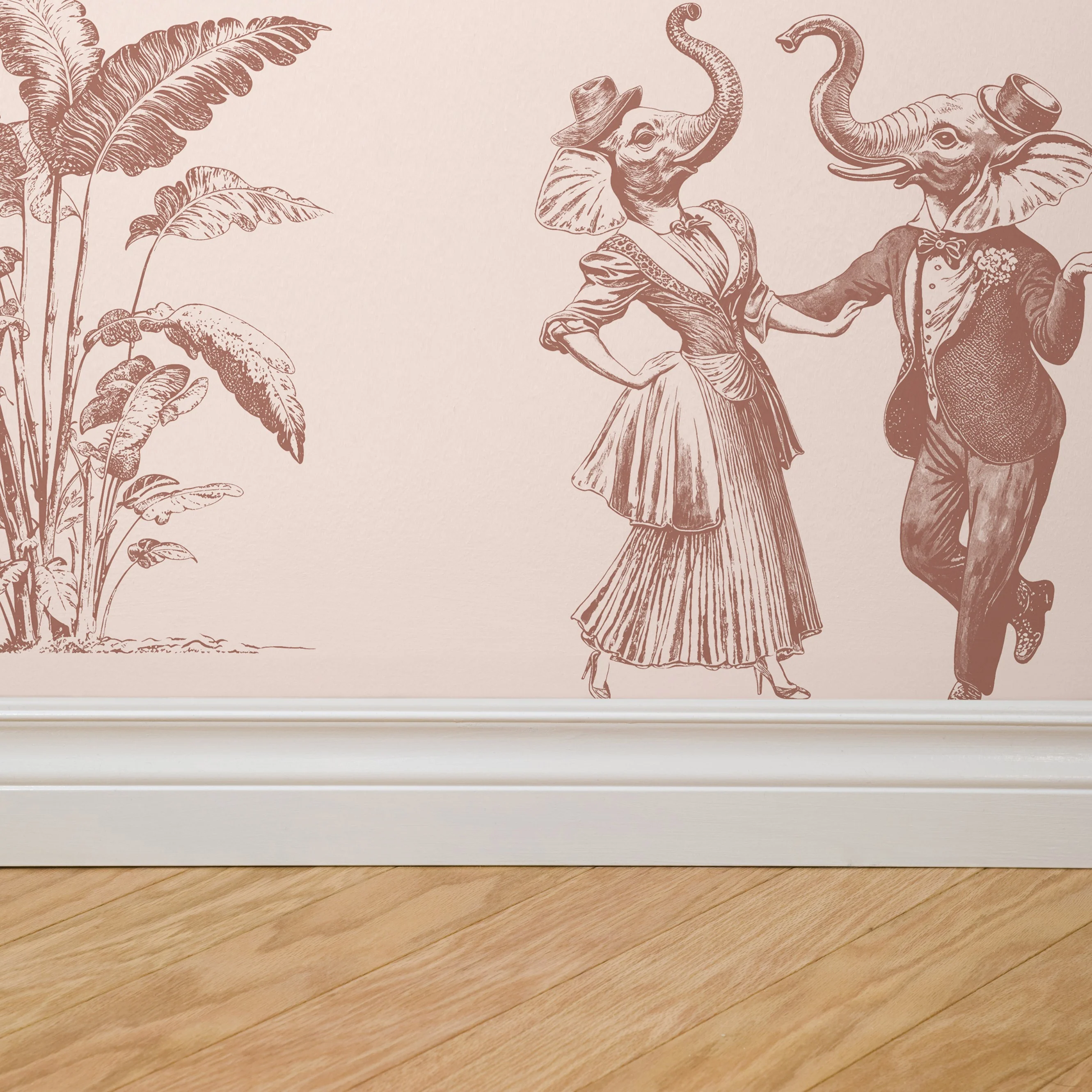 Safari Speakeasy Wallpaper - 8 FT H X 20.5 FT W LUXE - Image 4