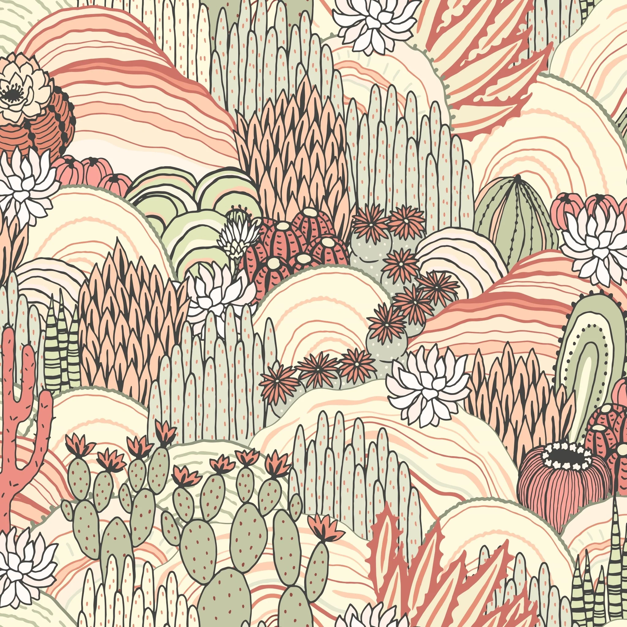 Sage and Tango Wallpaper - Image 2