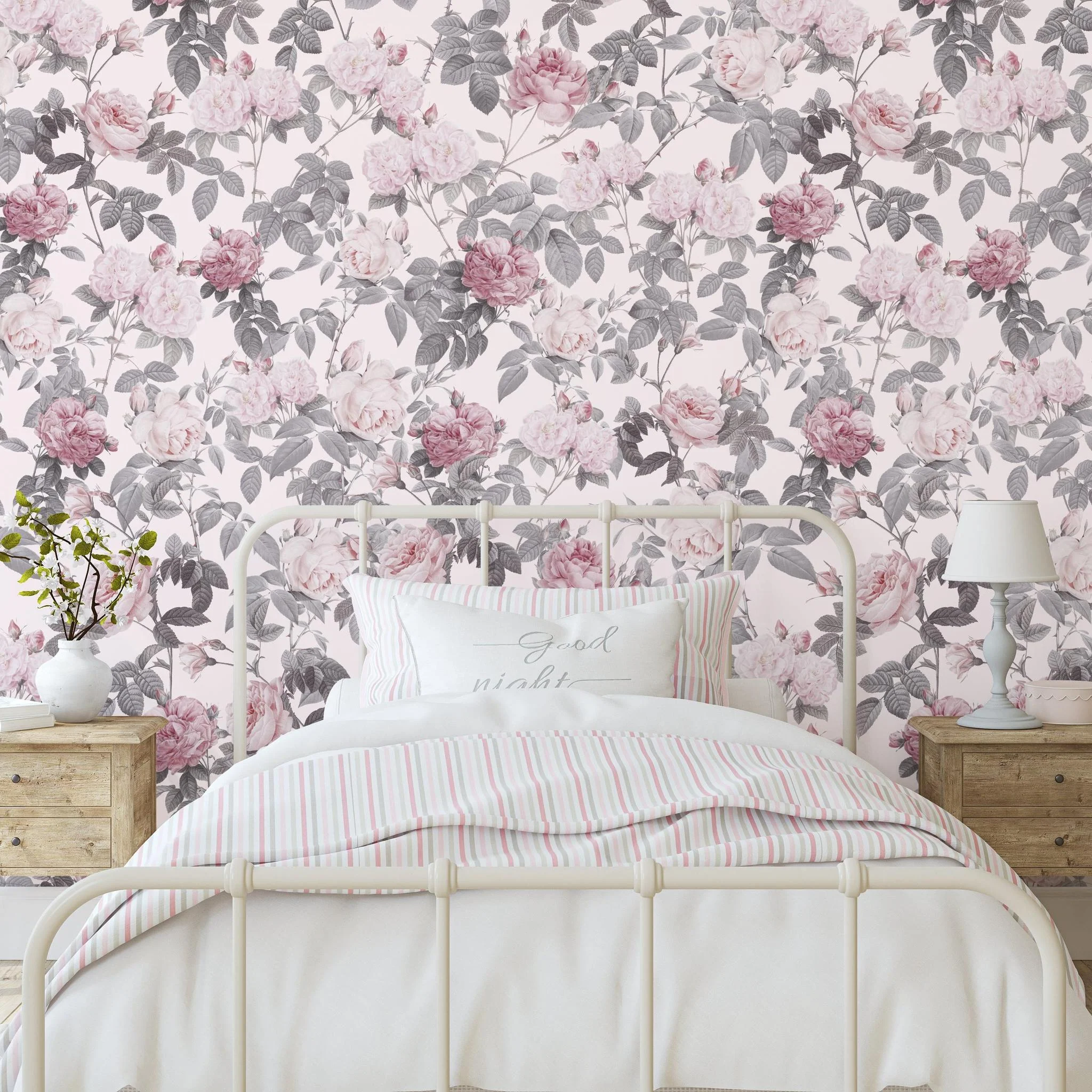 Secret Garden (Pink) Wallpaper - Image 4